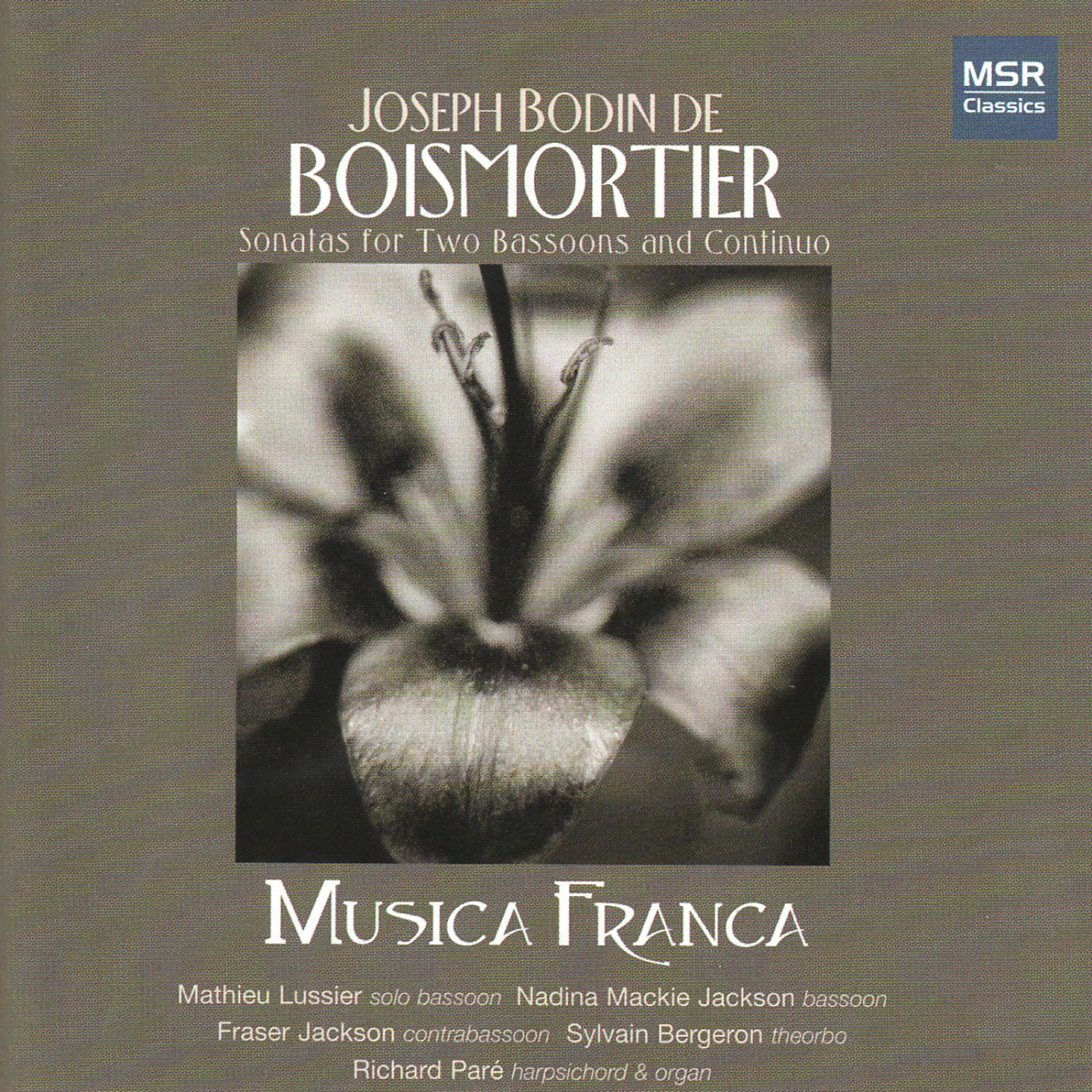Релиз Boismortier: Sonatas for Two Bassoons and Continuo