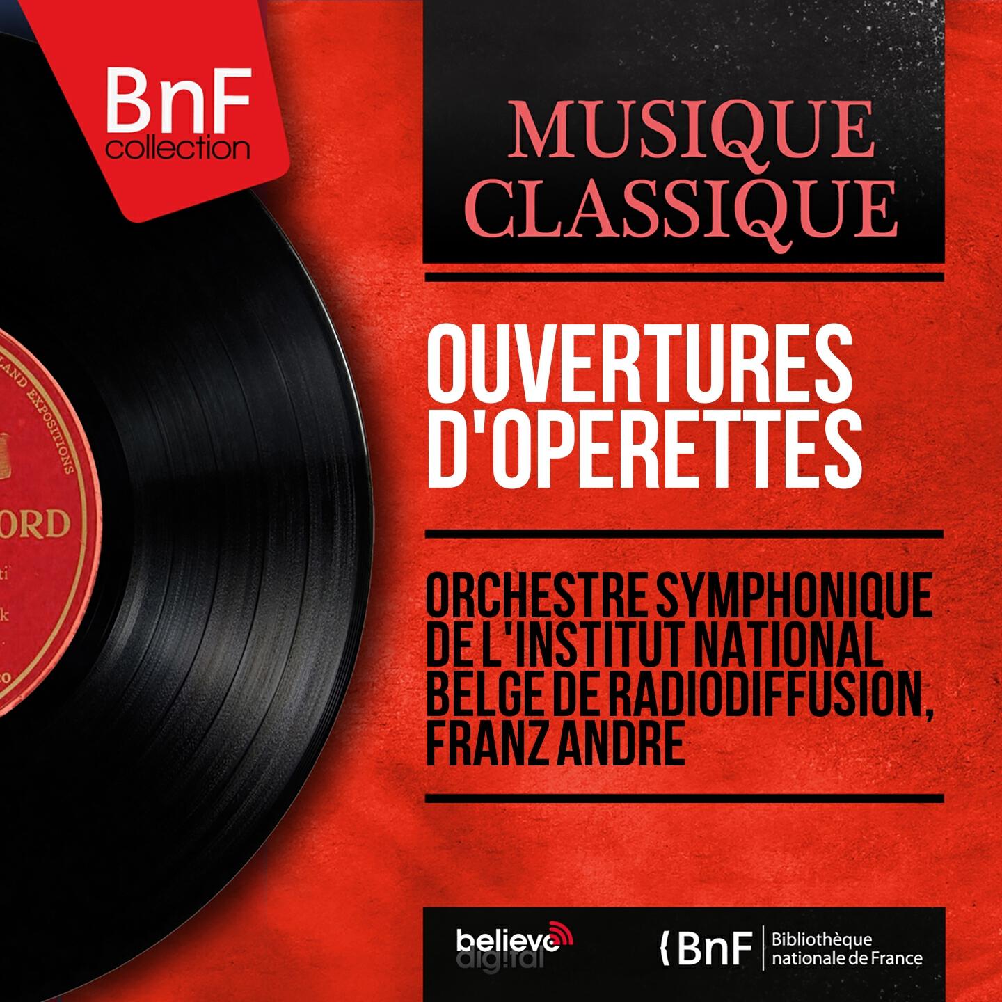 Релиз Ouvertures d'opérettes (Mono Version)