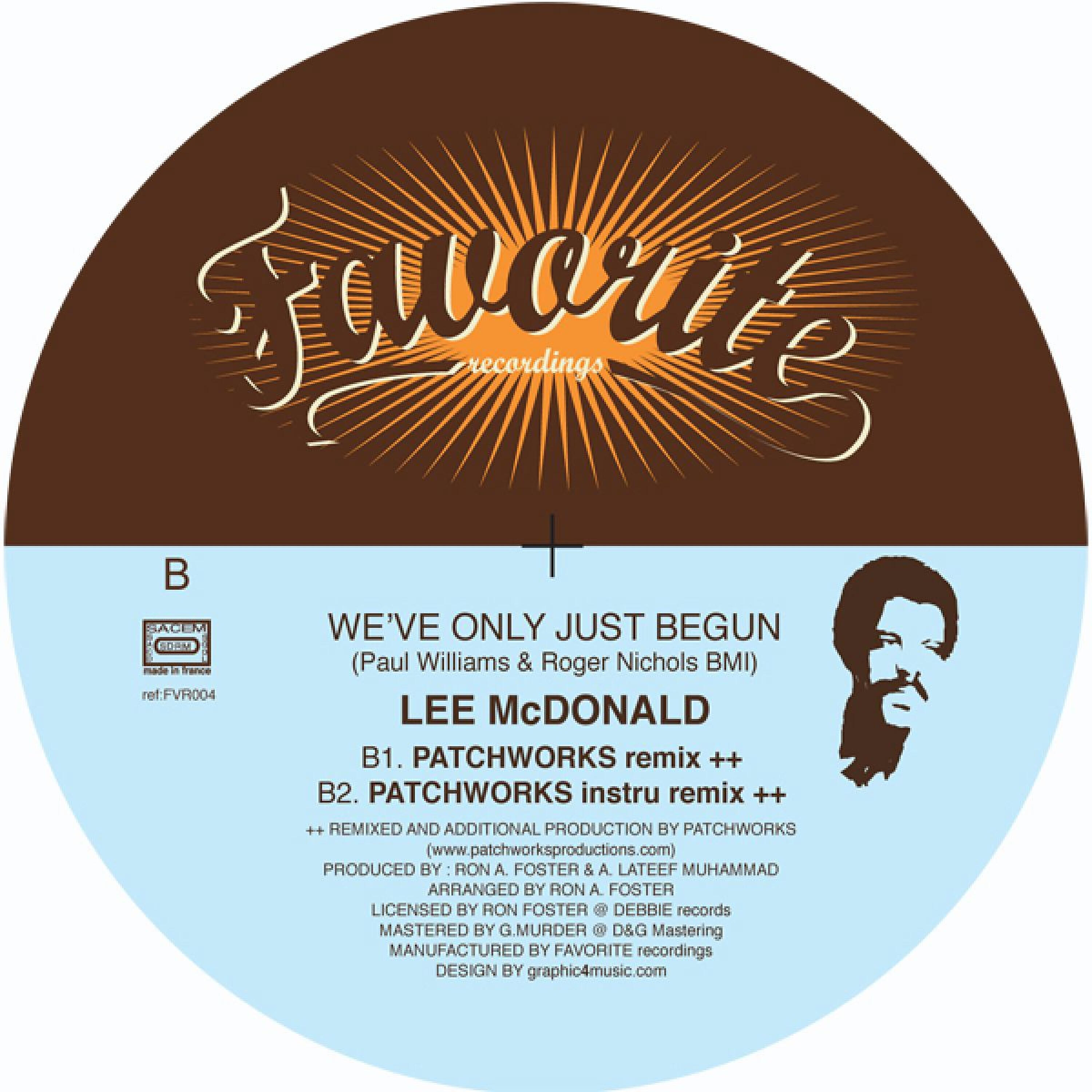 Релиз We've Only Just Begun Remixes