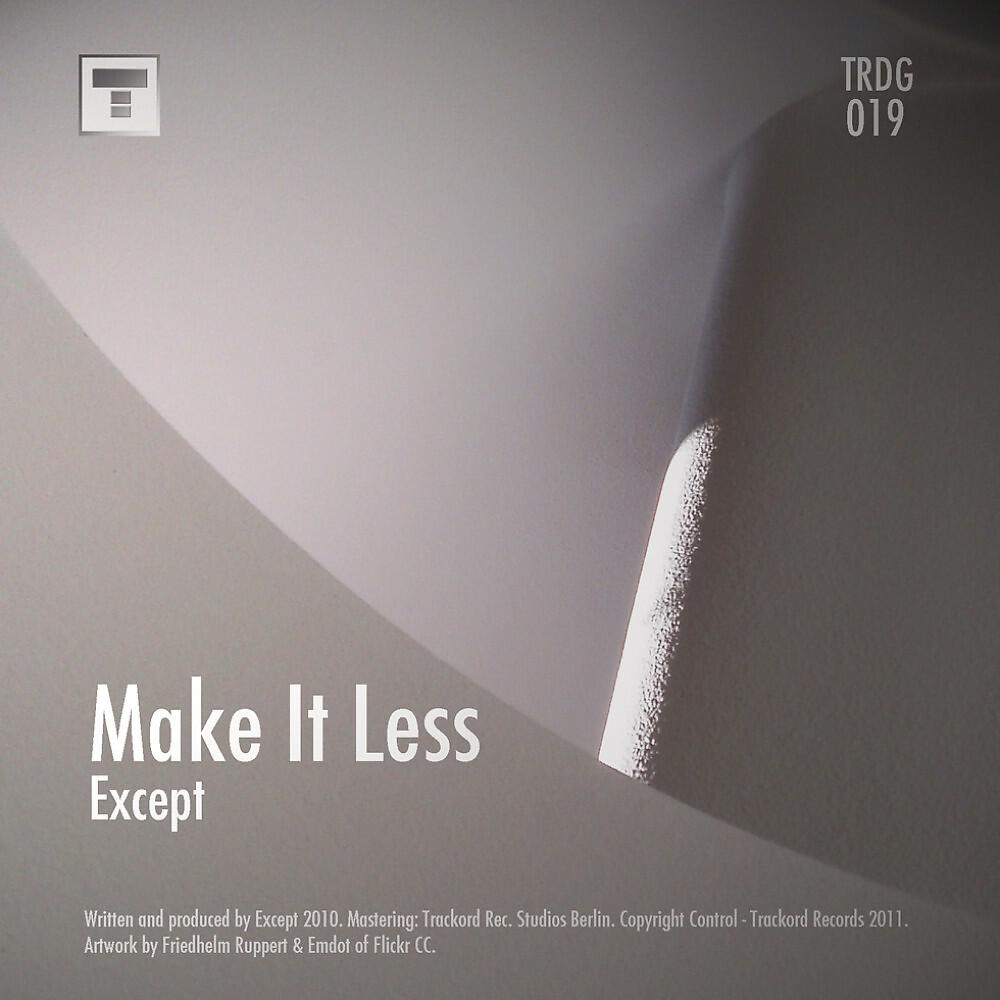 Релиз Make It Less