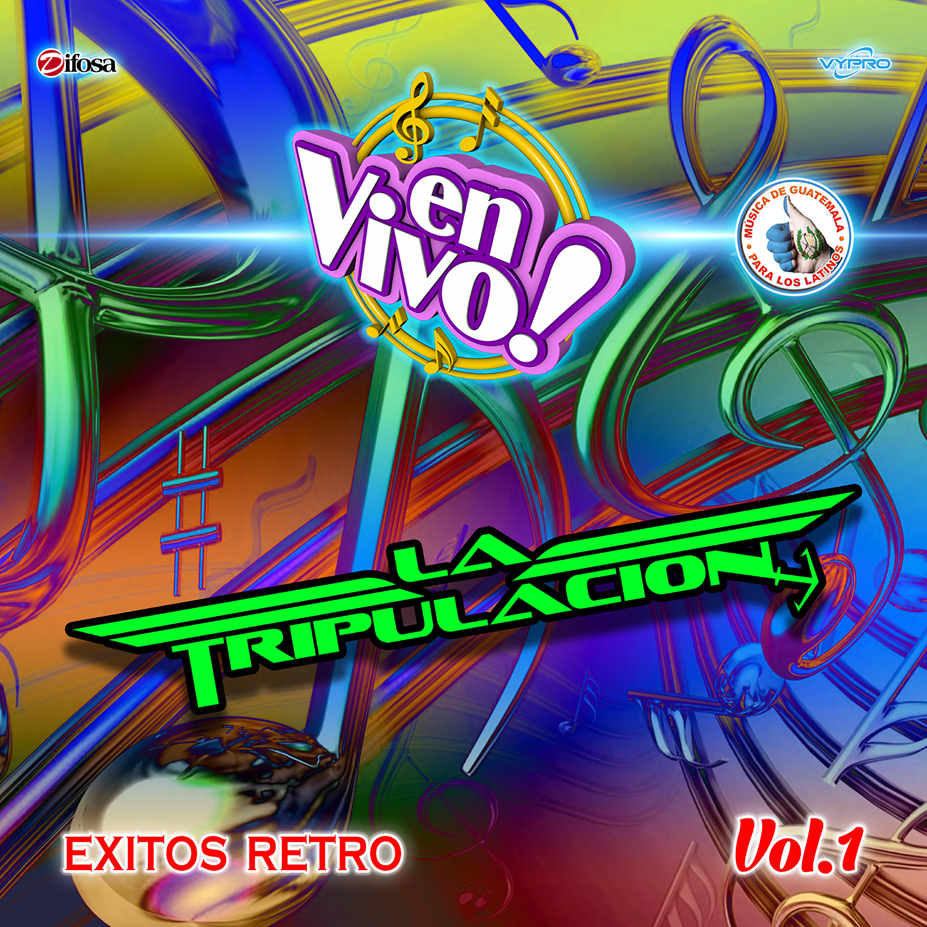Релиз Exitos Retro Vol. 1. Música de Guatemala para los Latinos (En Vivo)