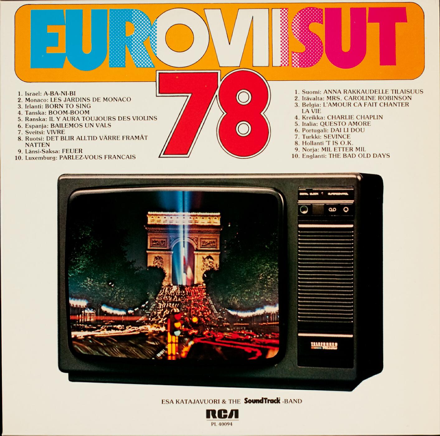Релиз Euroviisut 78
