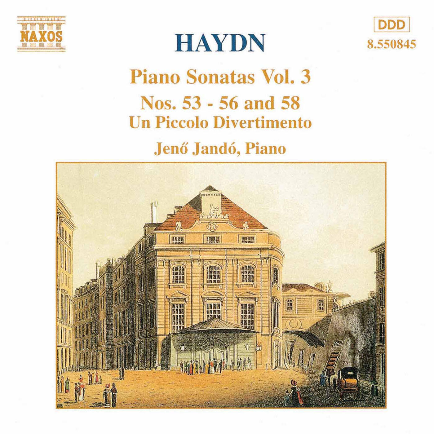 Релиз Haydn: Piano Sonatas Nos. 53-56 and 58 / Un Piccolo Divertimento