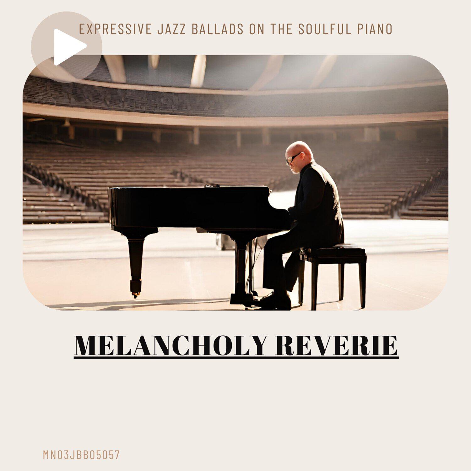 Постер альбома Melancholy Reverie: Expressive Jazz Ballads on the Soulful Piano