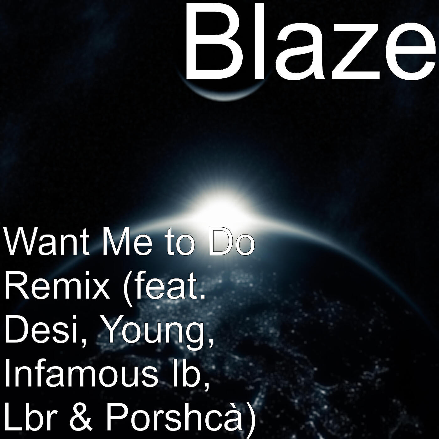 Релиз Want Me to Do (Remix) [feat. Desi, Young, Infamous Ib, Lbr & Porshcà]