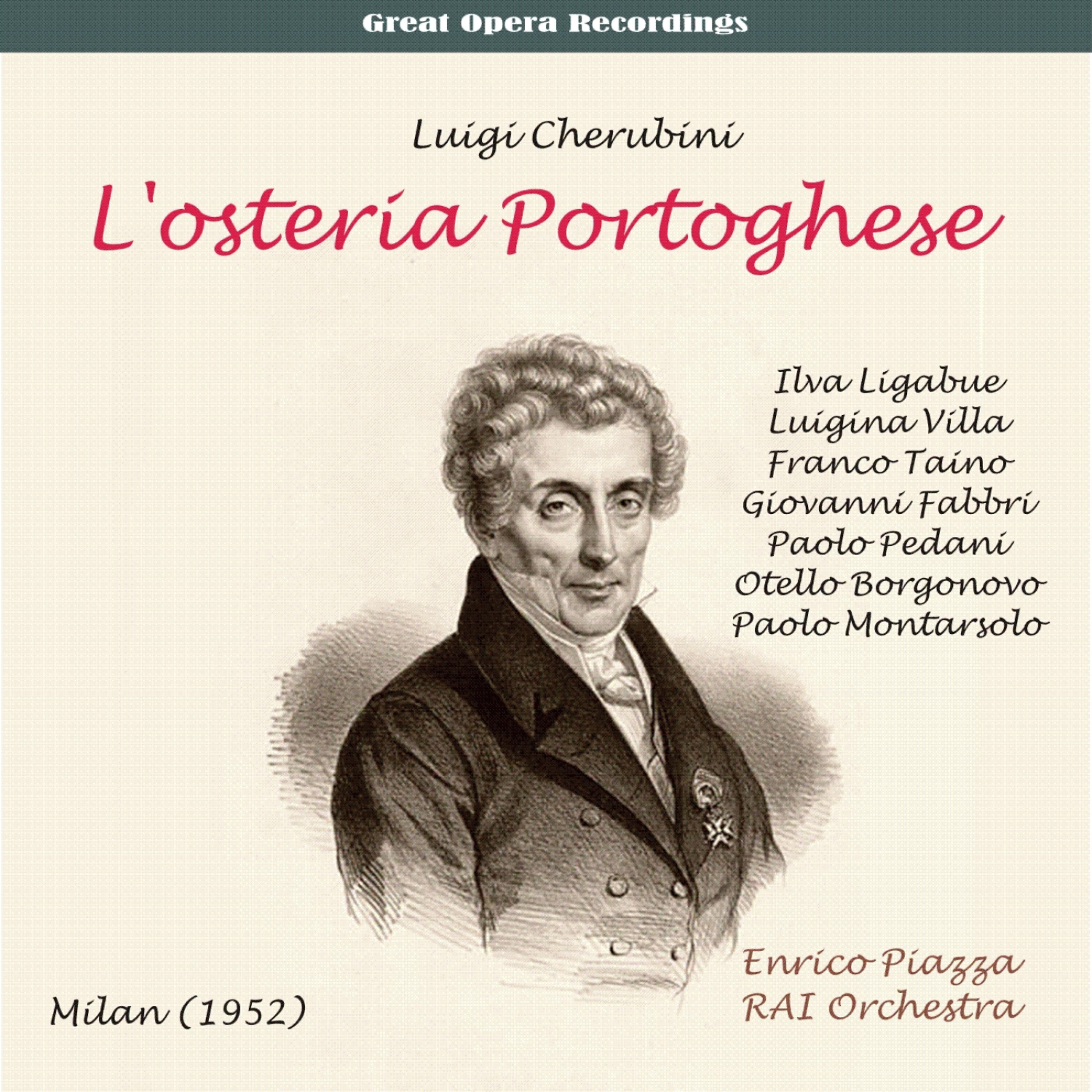 RAI Orchestra, Ilva Ligabue, Luigina Villa, Franco Taino, Giovanni Fabbri, Paolo Pedani, Otello Borgonovo, Paolo Montarsolo - L'osteria Portoghese