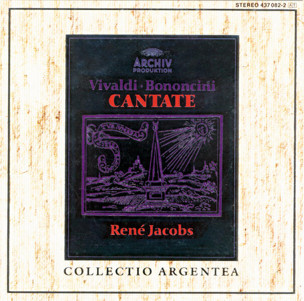 Релиз Vivaldi: Cantate Italiane / Bononcini: Cantate Pastorali
