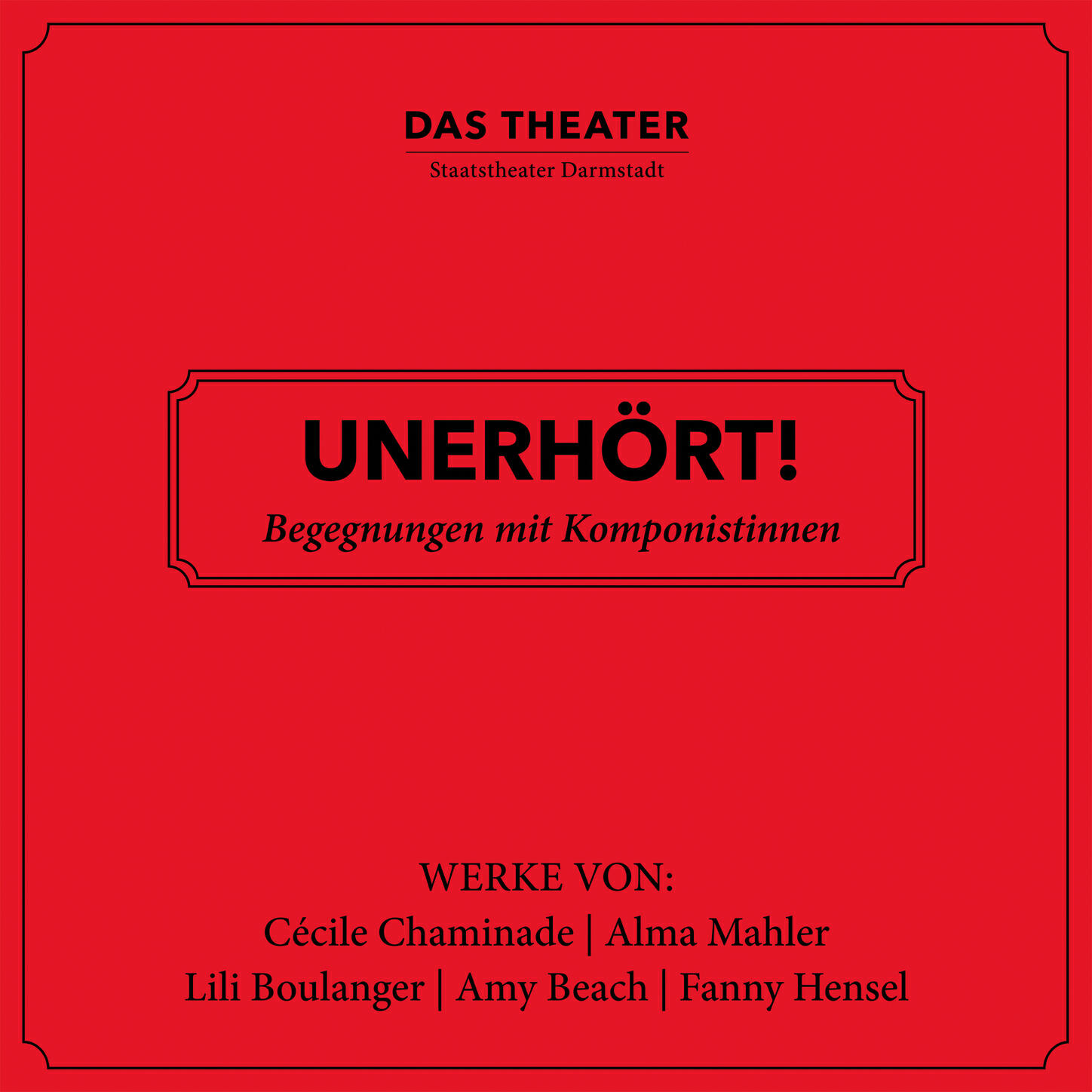 Релиз Unerhört! Begegnungen mit Komponistinnen