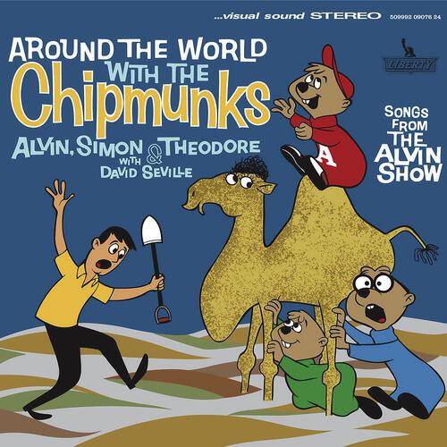 Постер альбома Around The World With The Chipmunks