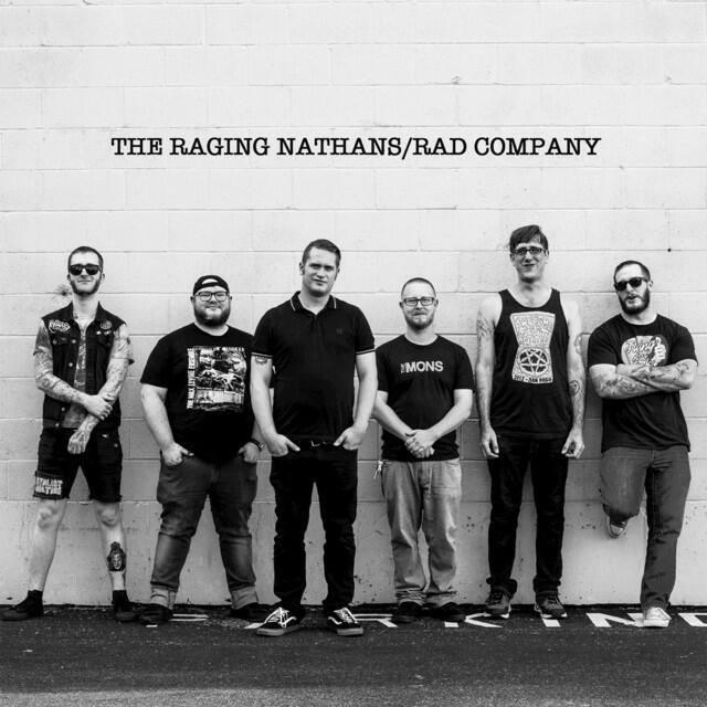 Релиз Split with The Raging Nathans, Rad Company