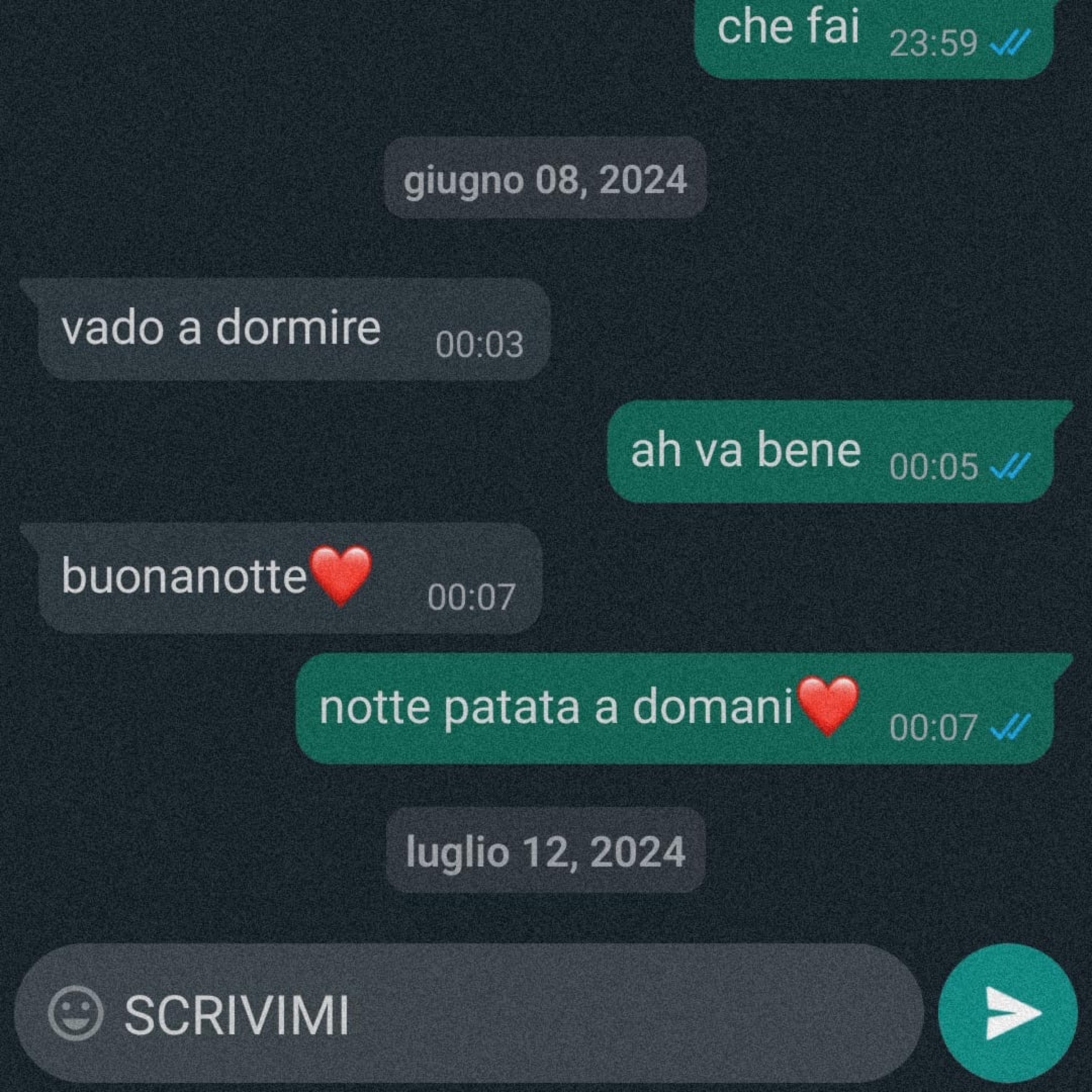 Релиз SCRIVIMI
