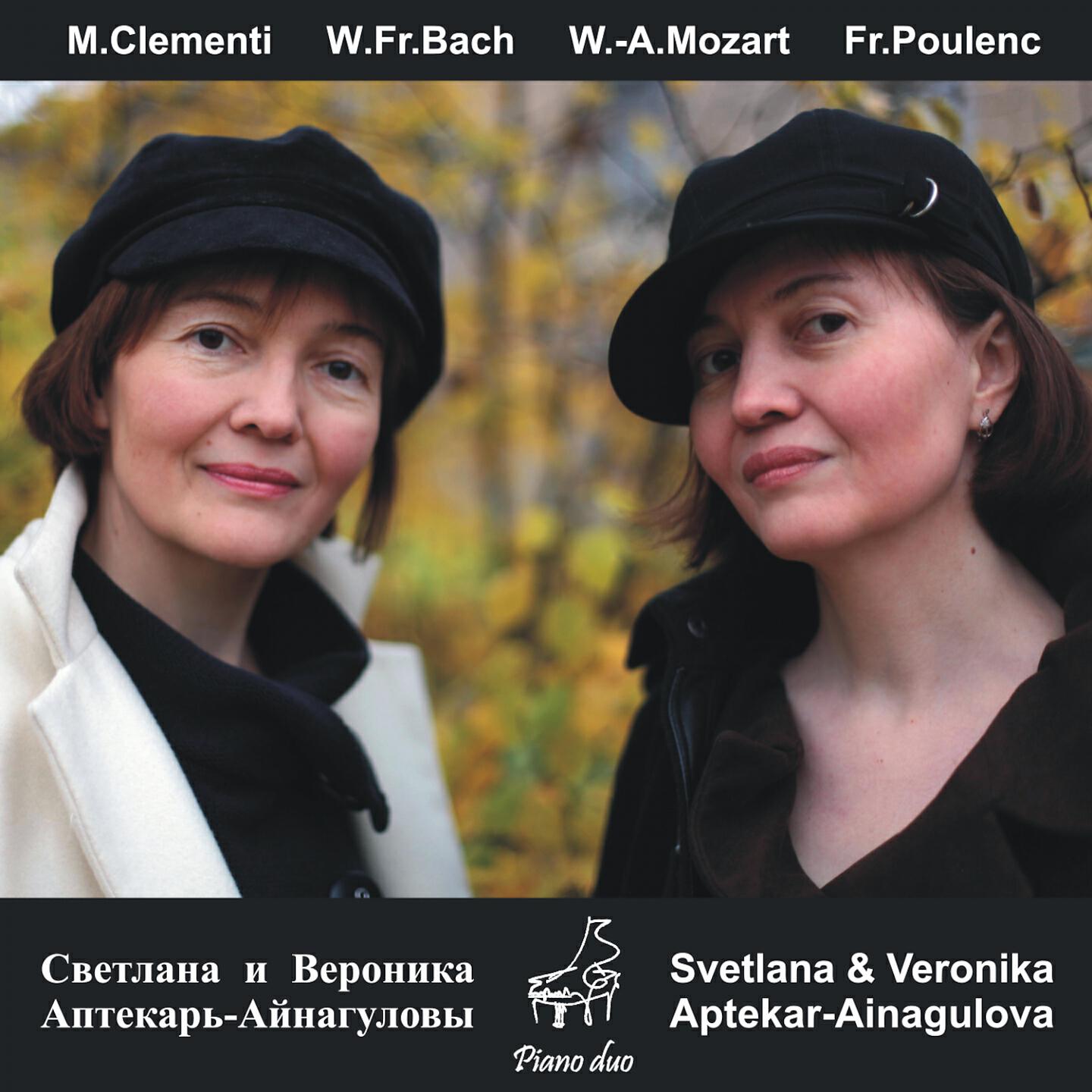 Релиз Piano Duo - Clementi, W. F. Bach, Mozart, Poulenc