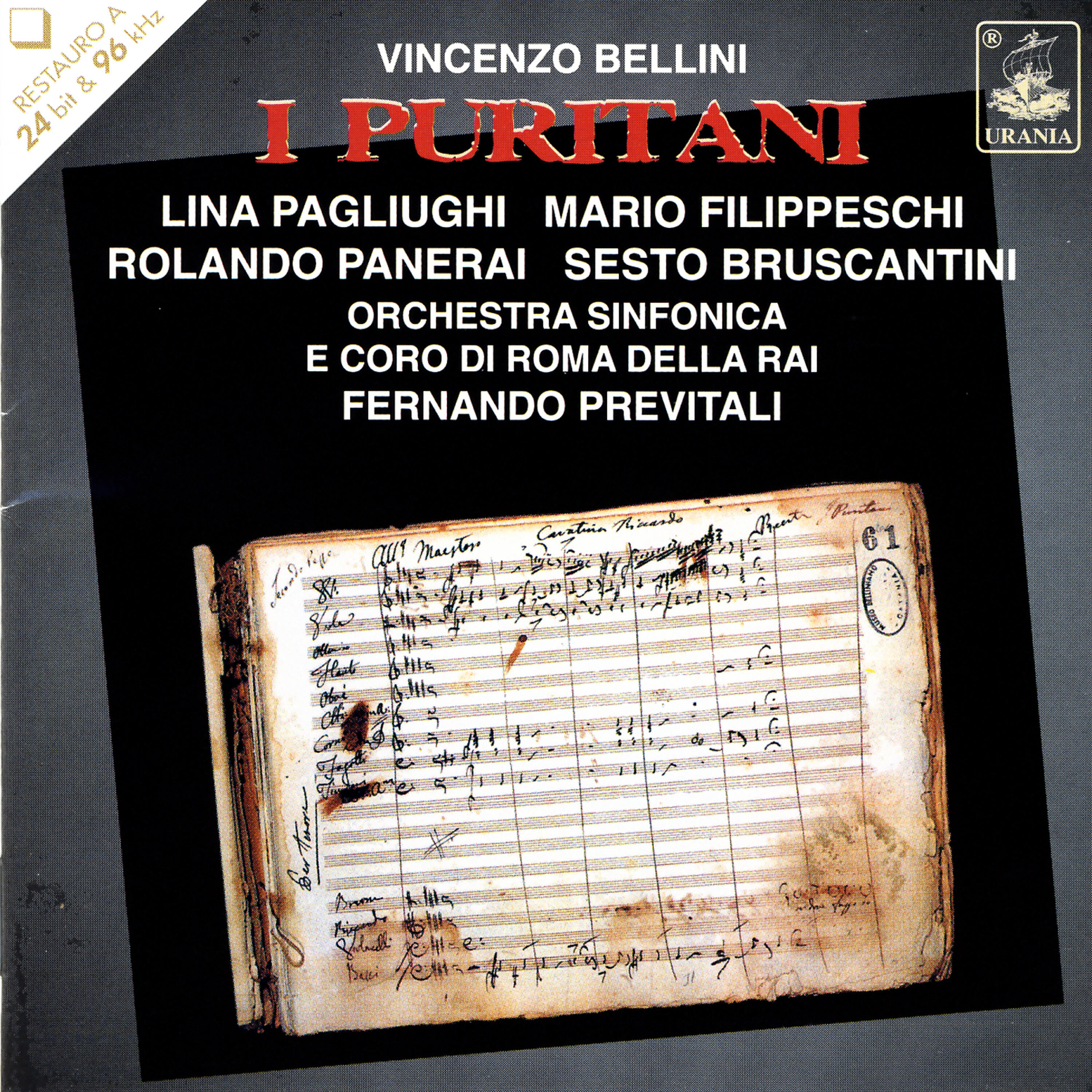 Релиз Bellini: I Puritani