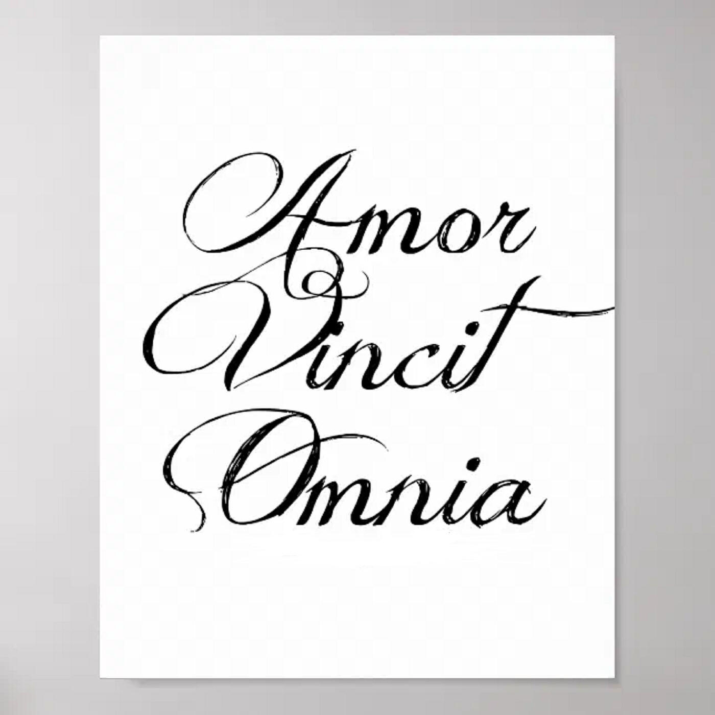 Релиз Amor Vincit Omnia