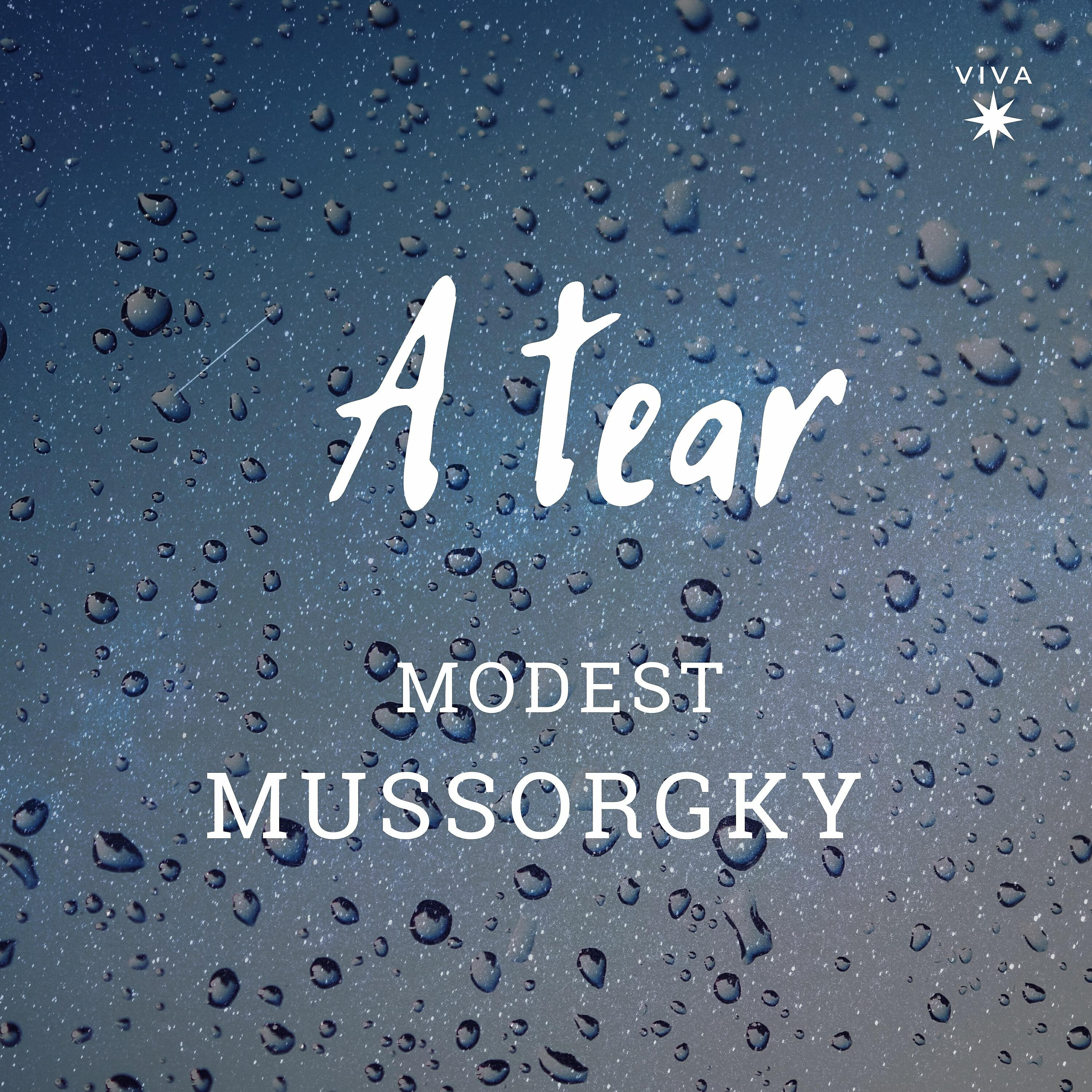 Постер альбома A Tear Modest Mussorgsky