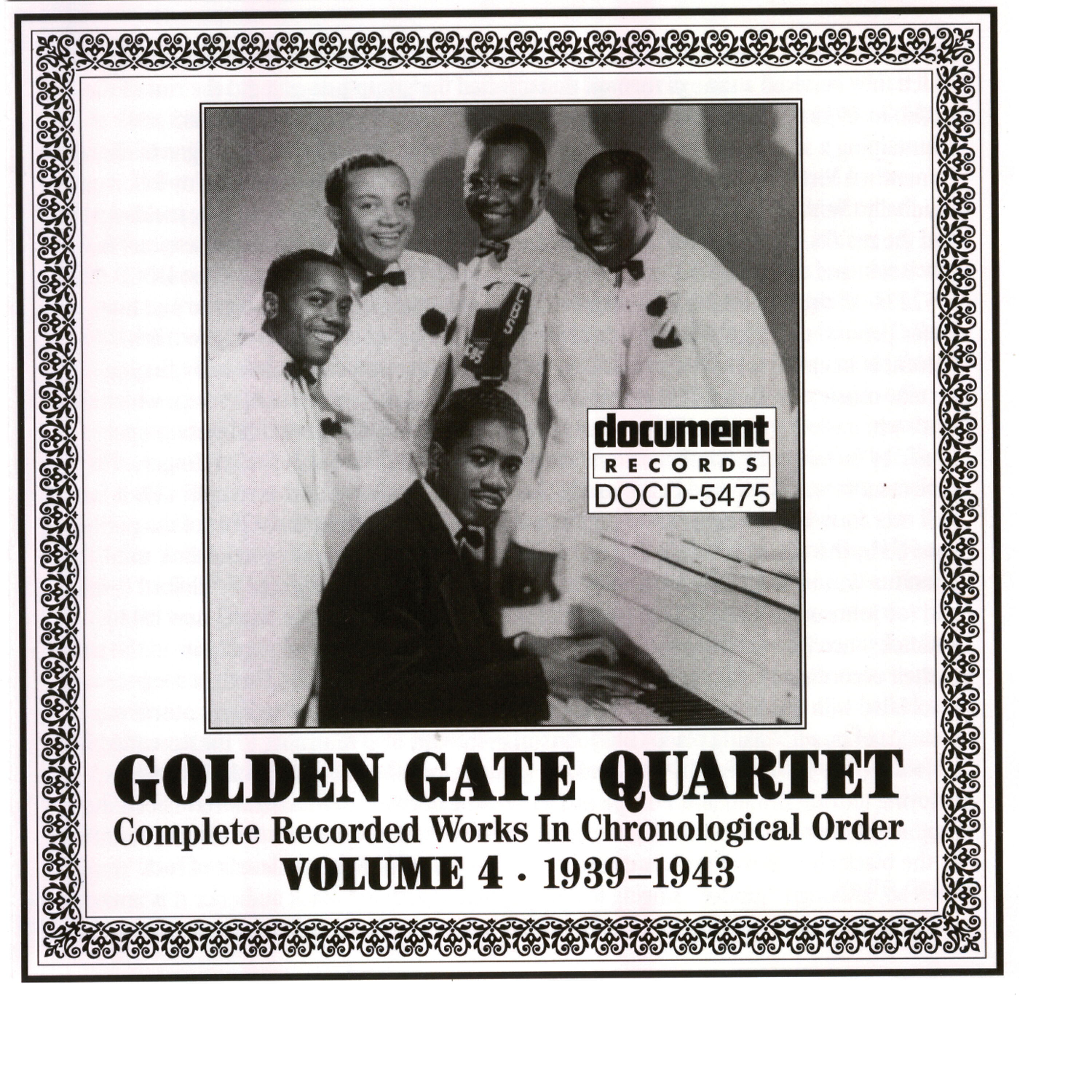 Релиз Golden Gate Quartet Vol. 4 (1939-1943)