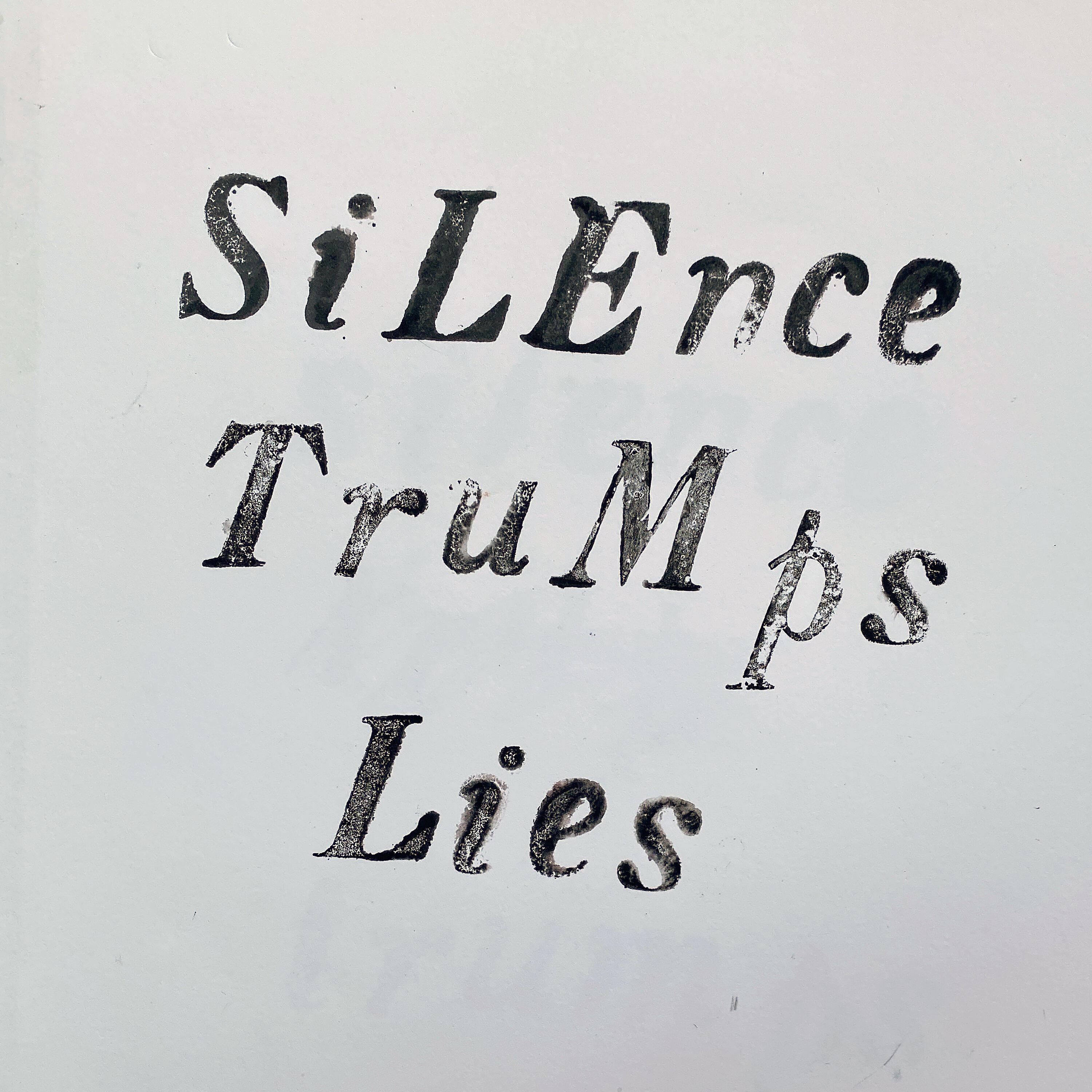 Релиз Silence Trumps Lies