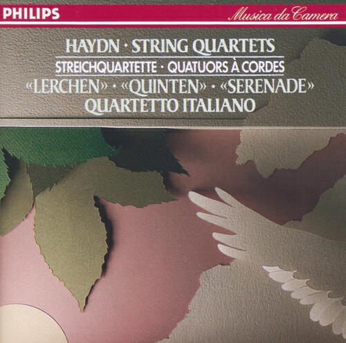 Релиз Haydn: 3 String Quartets Opp.3 No.5, 64 No.5 & 76 No.2