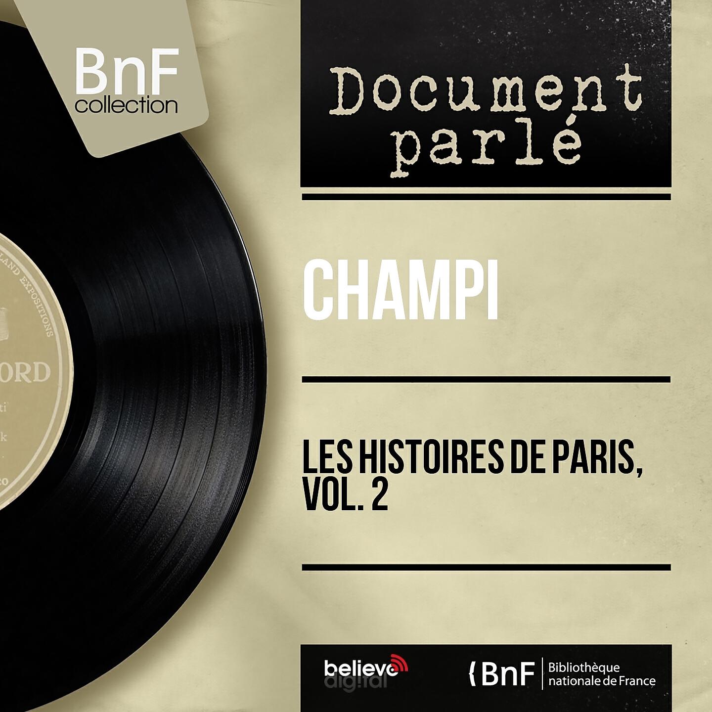 Релиз Les histoires de Paris, Vol. 2 (Live, Mono Version)