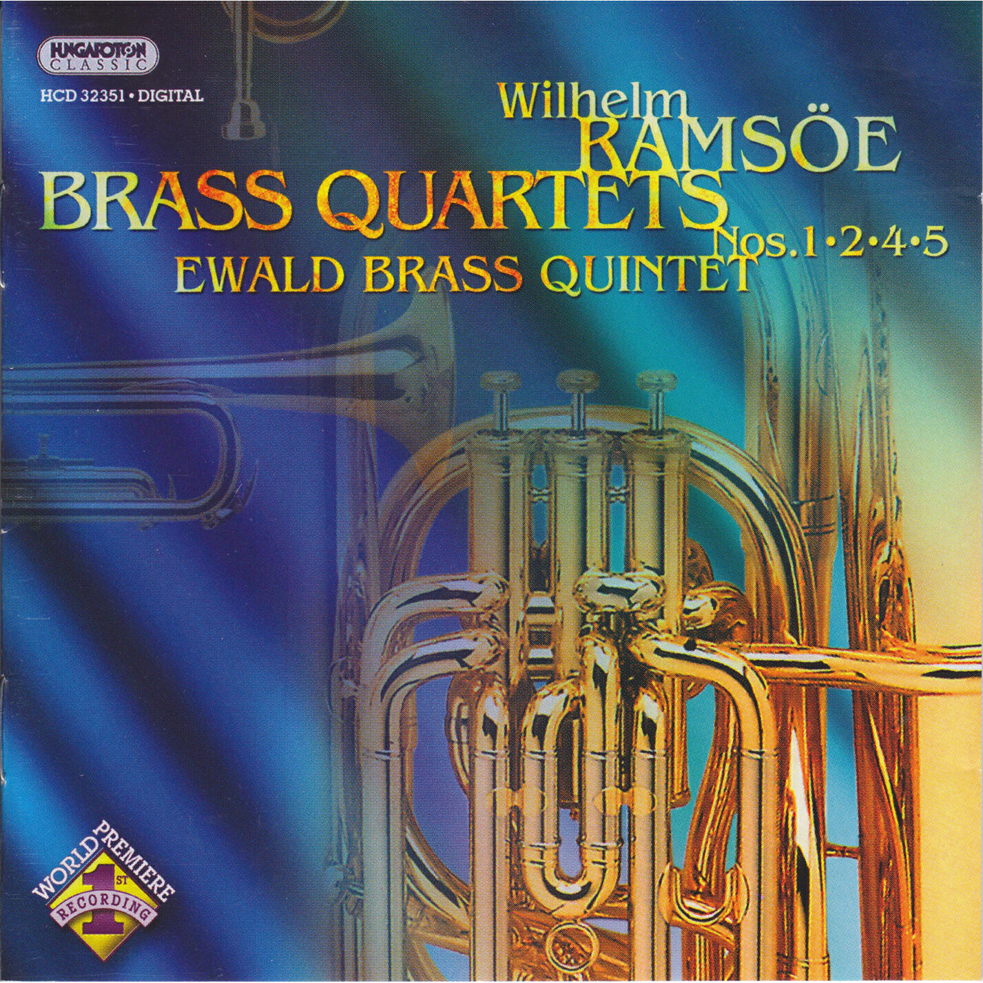 Релиз Ramsoe: Brass Quartets Nos. 1, 2, 4 and 5
