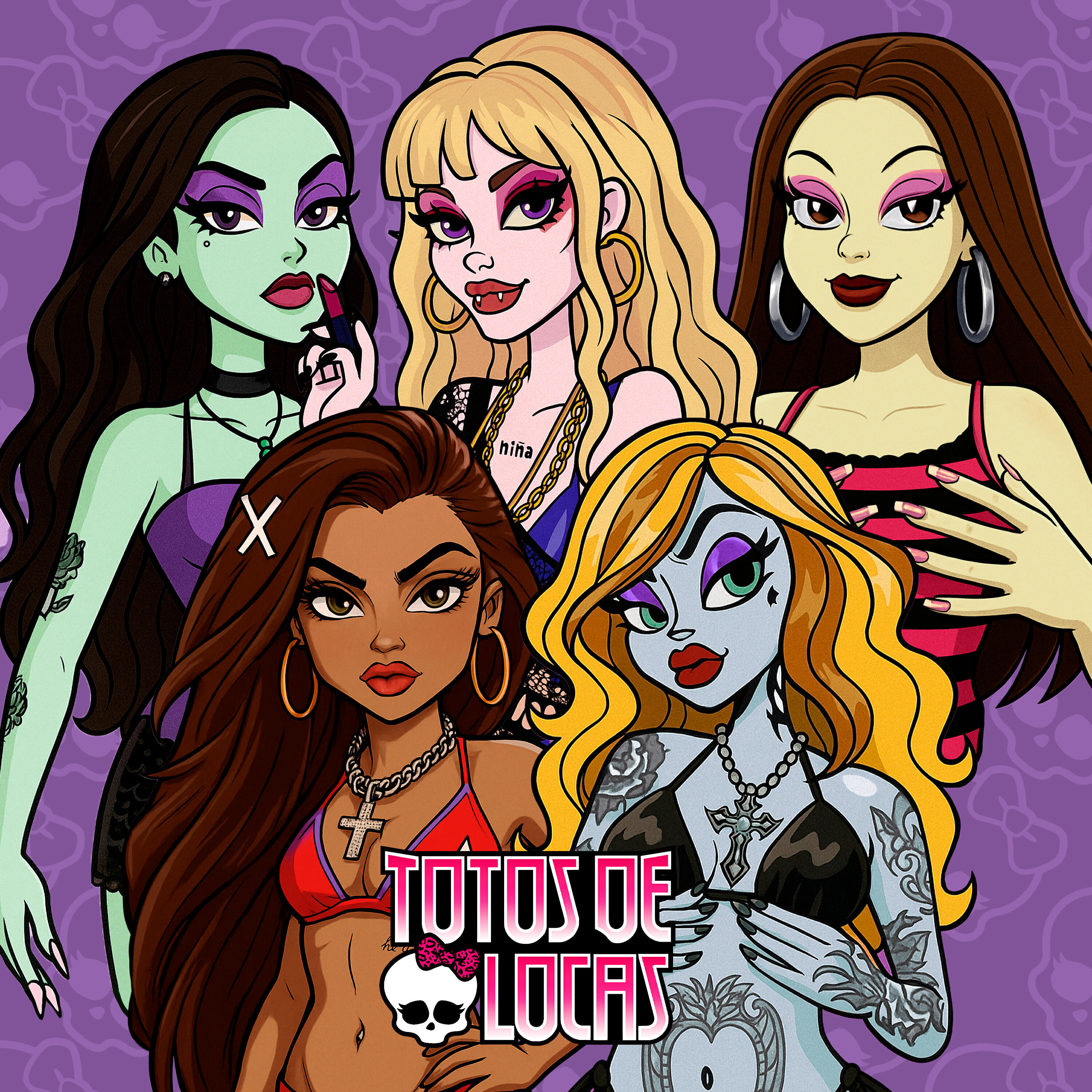 Релиз TOTOS DE LOCAS (Monster High Version)