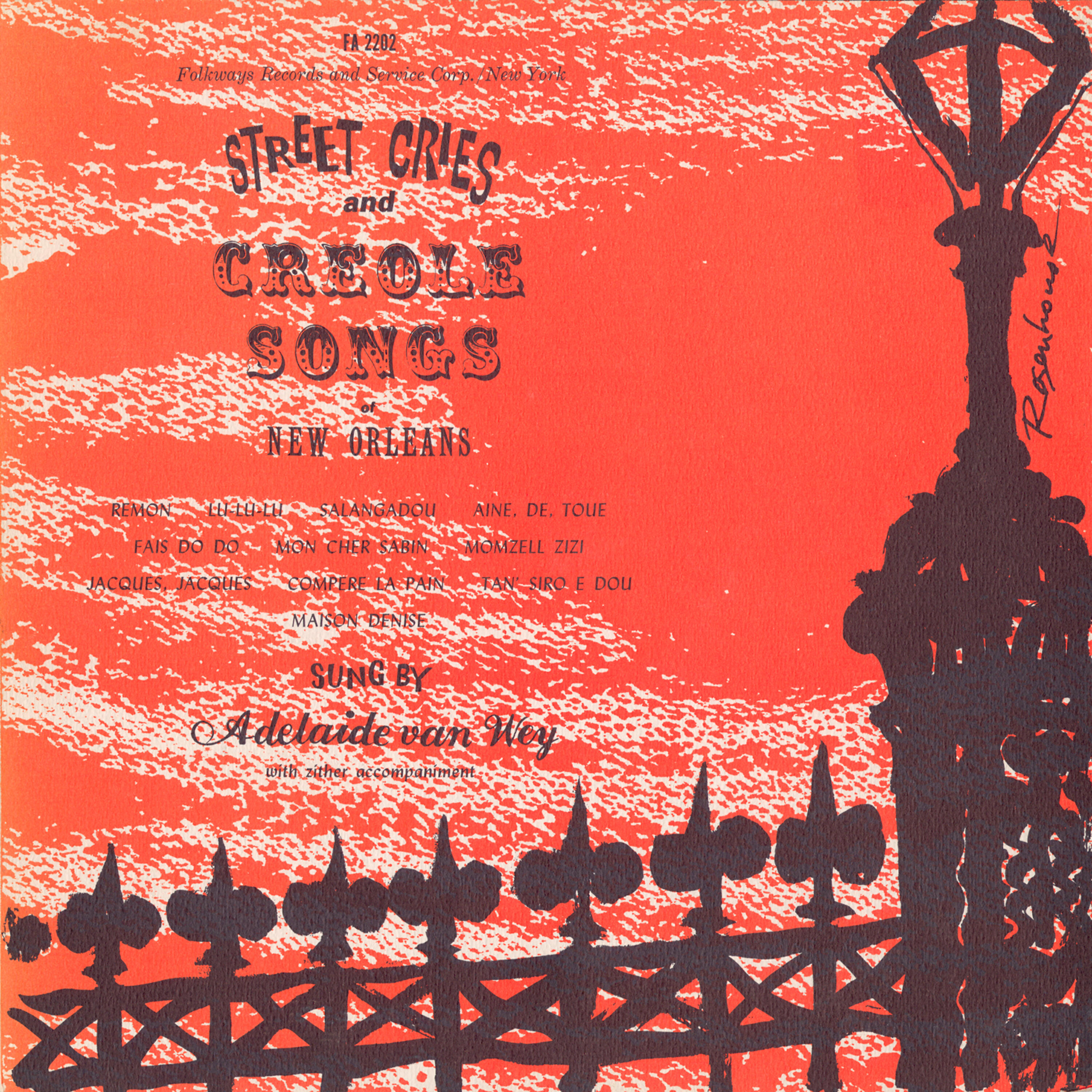Релиз Street Cries and Creole Songs of New Orleans