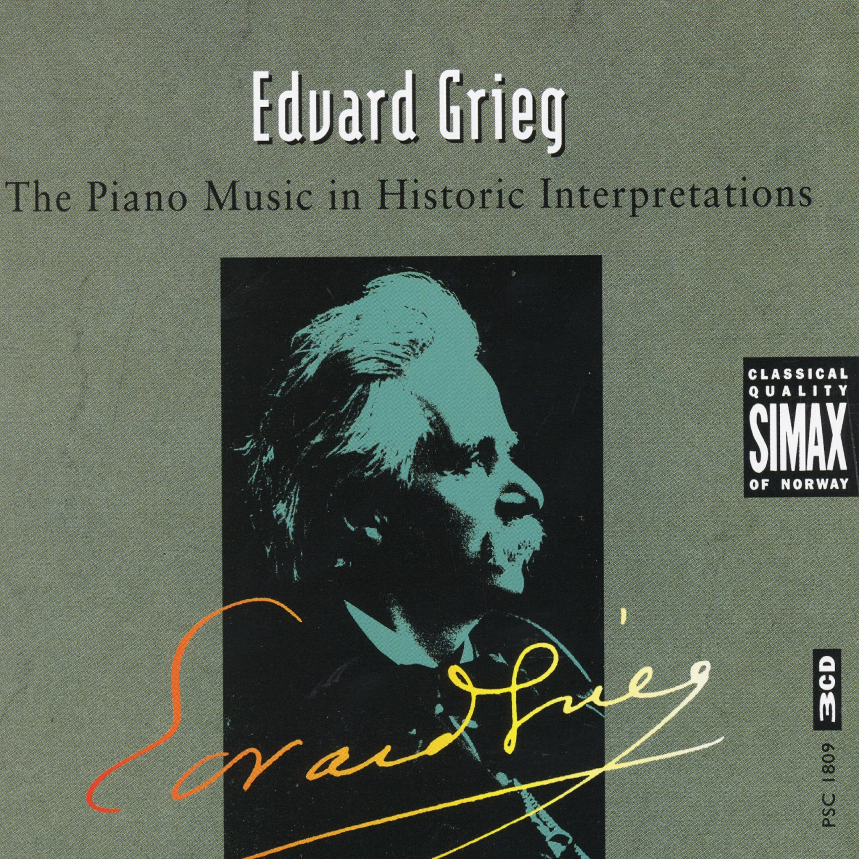 Релиз Edvard Grieg: The Piano Music in Historic Interpretations