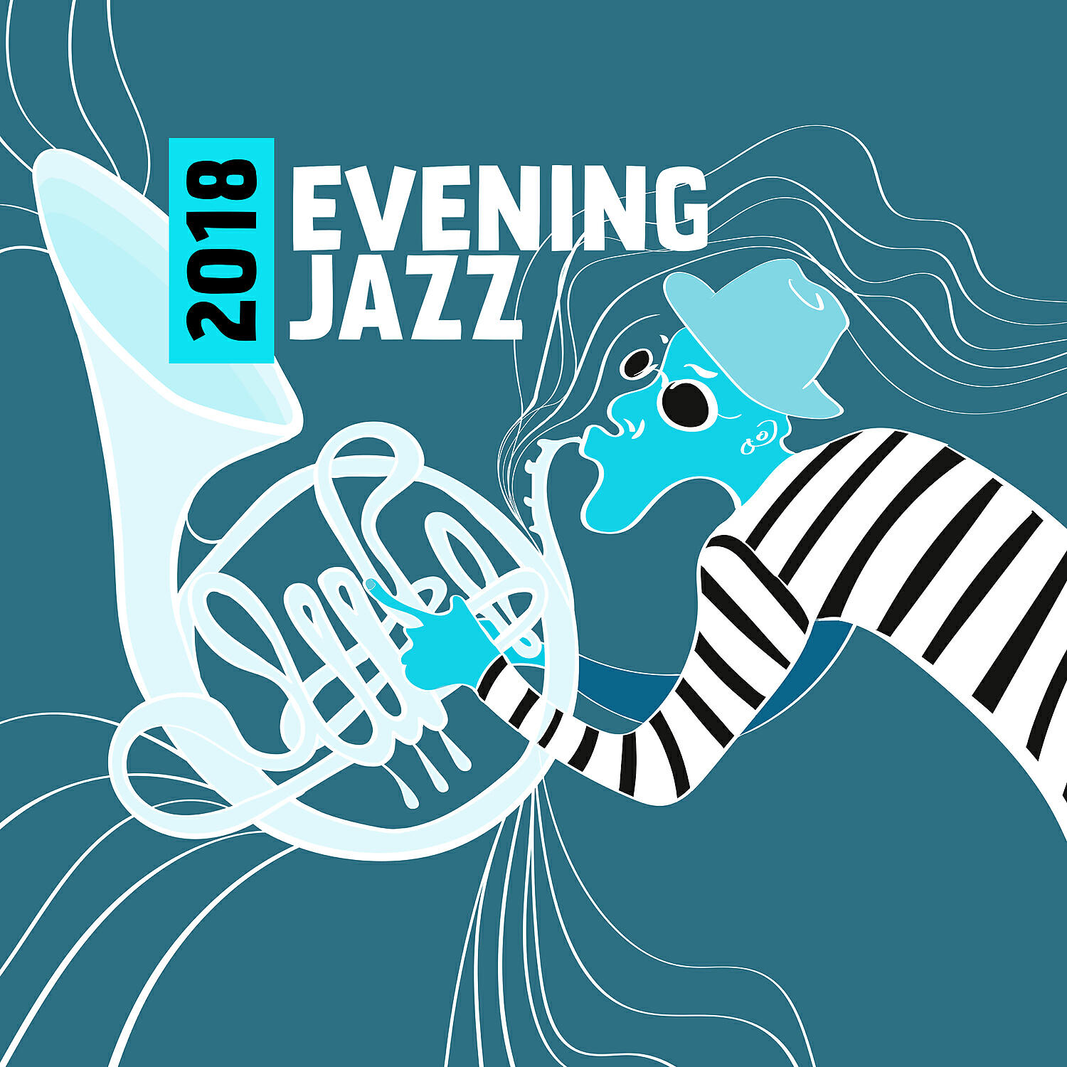 Релиз 2018 Evening Jazz: Deep Relaxation After Long Day, Moody Jazz for Cozy Evening with Glass of Wine