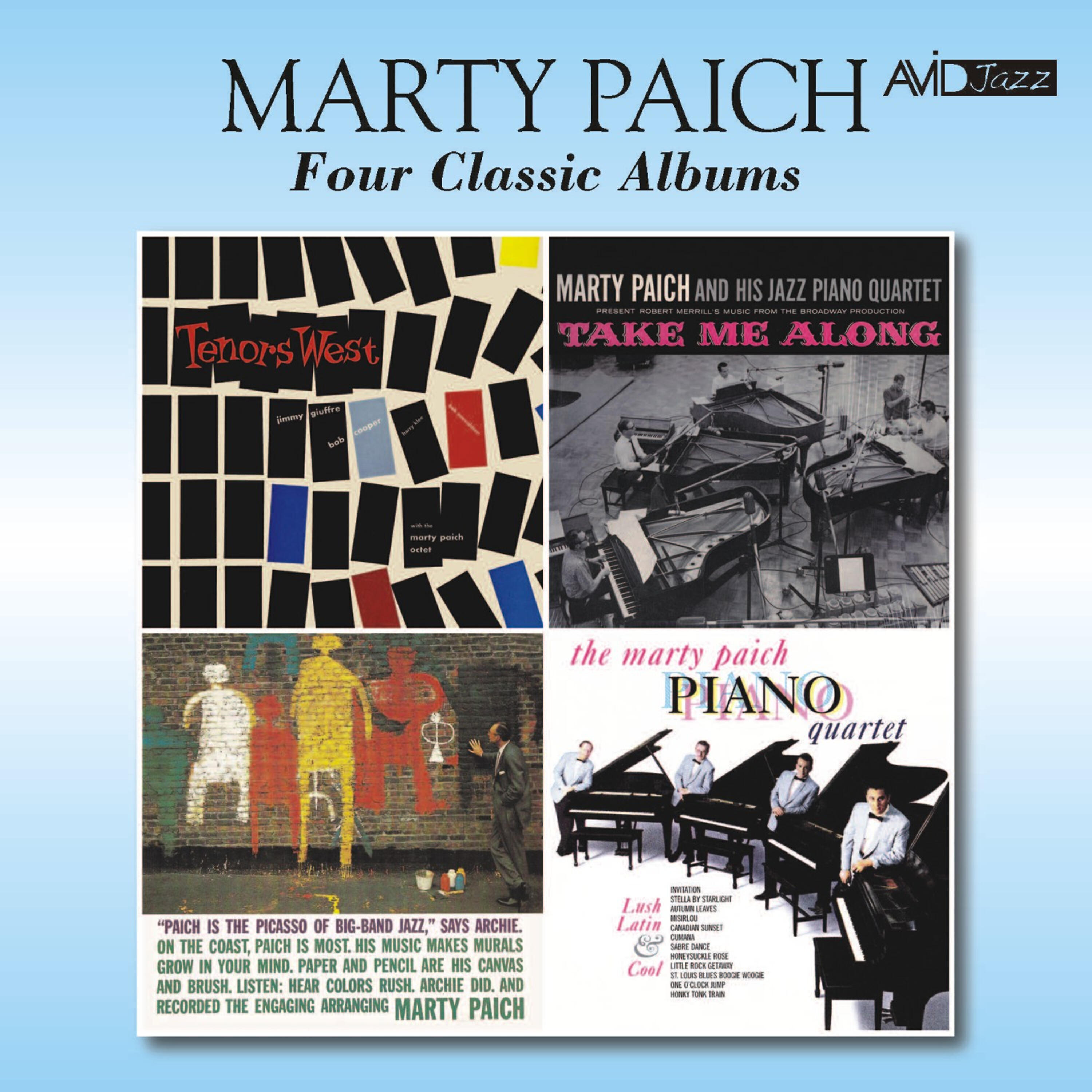 Релиз Four Classic Albums (Tenors West / Take Me Along / The Picasso of Big Band Jazz / Lush, Latin and Cool) [Remastered]
