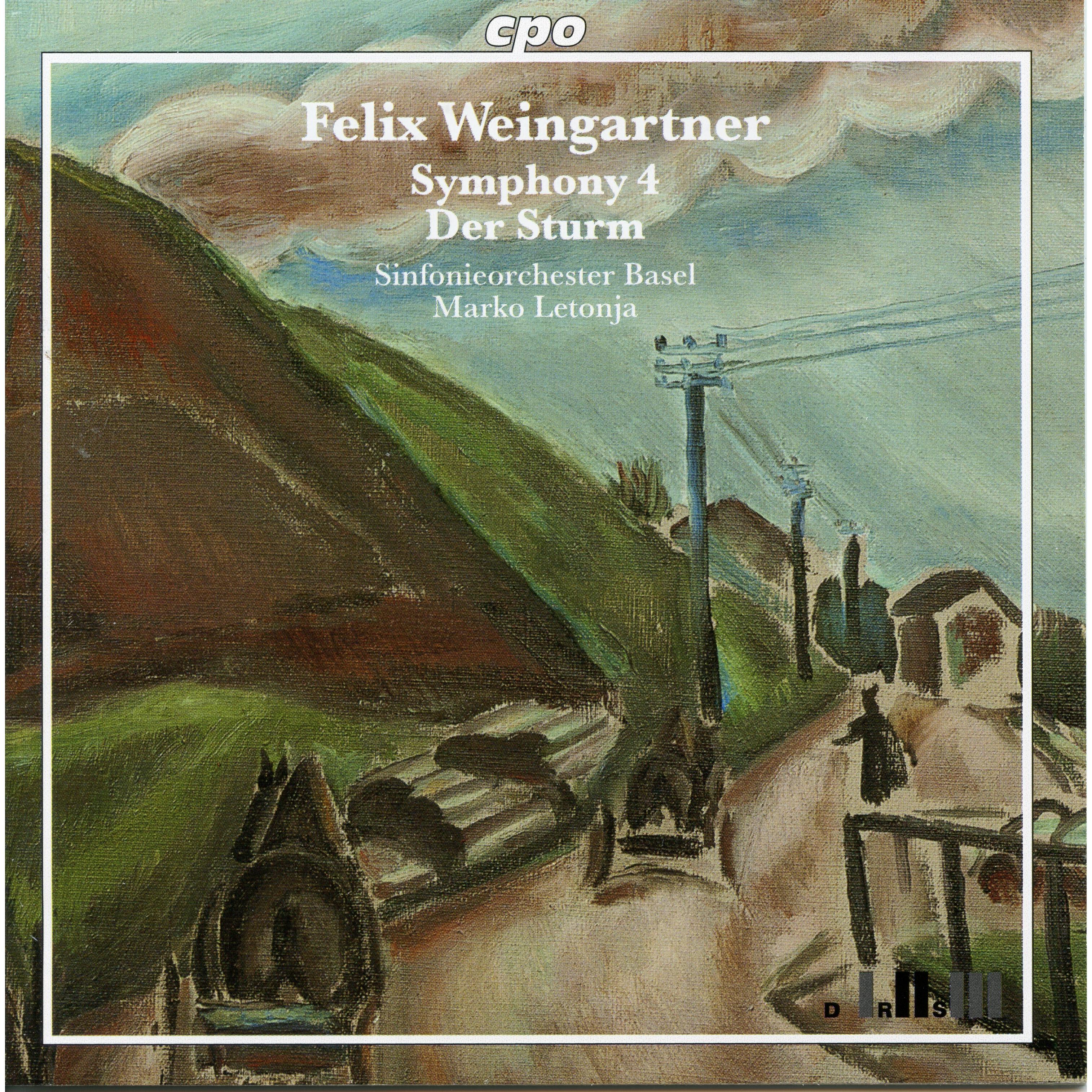 Релиз Weingartner: Symphony No. 4 in F Major, Op. 61 & Der Sturm