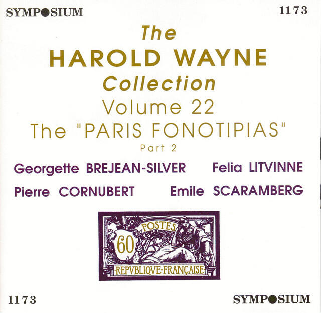 Релиз The Harold Wayne Collection, Vol. 22 (1904, 1905)