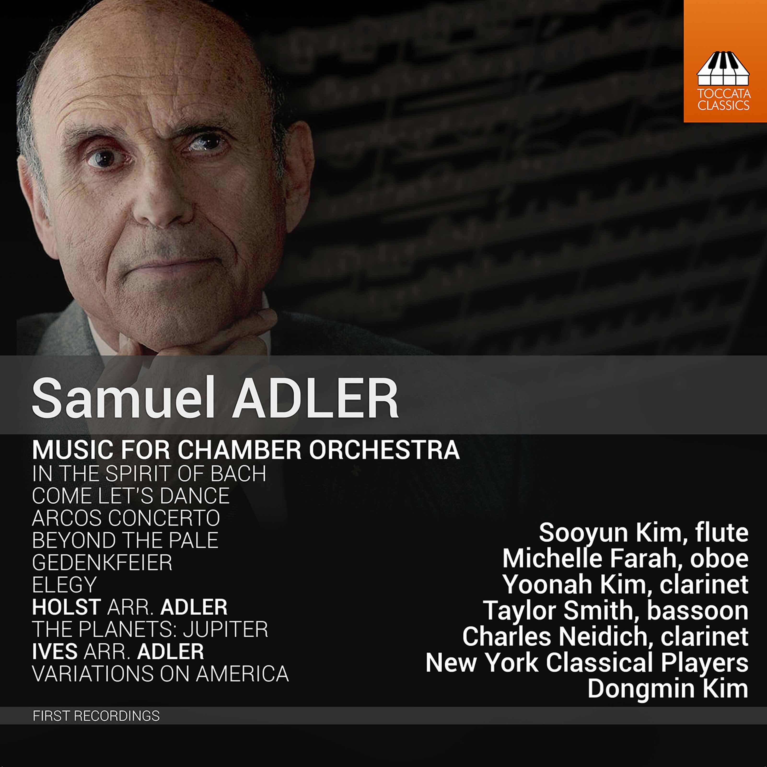Релиз Adler: Chamber Orchestral Works
