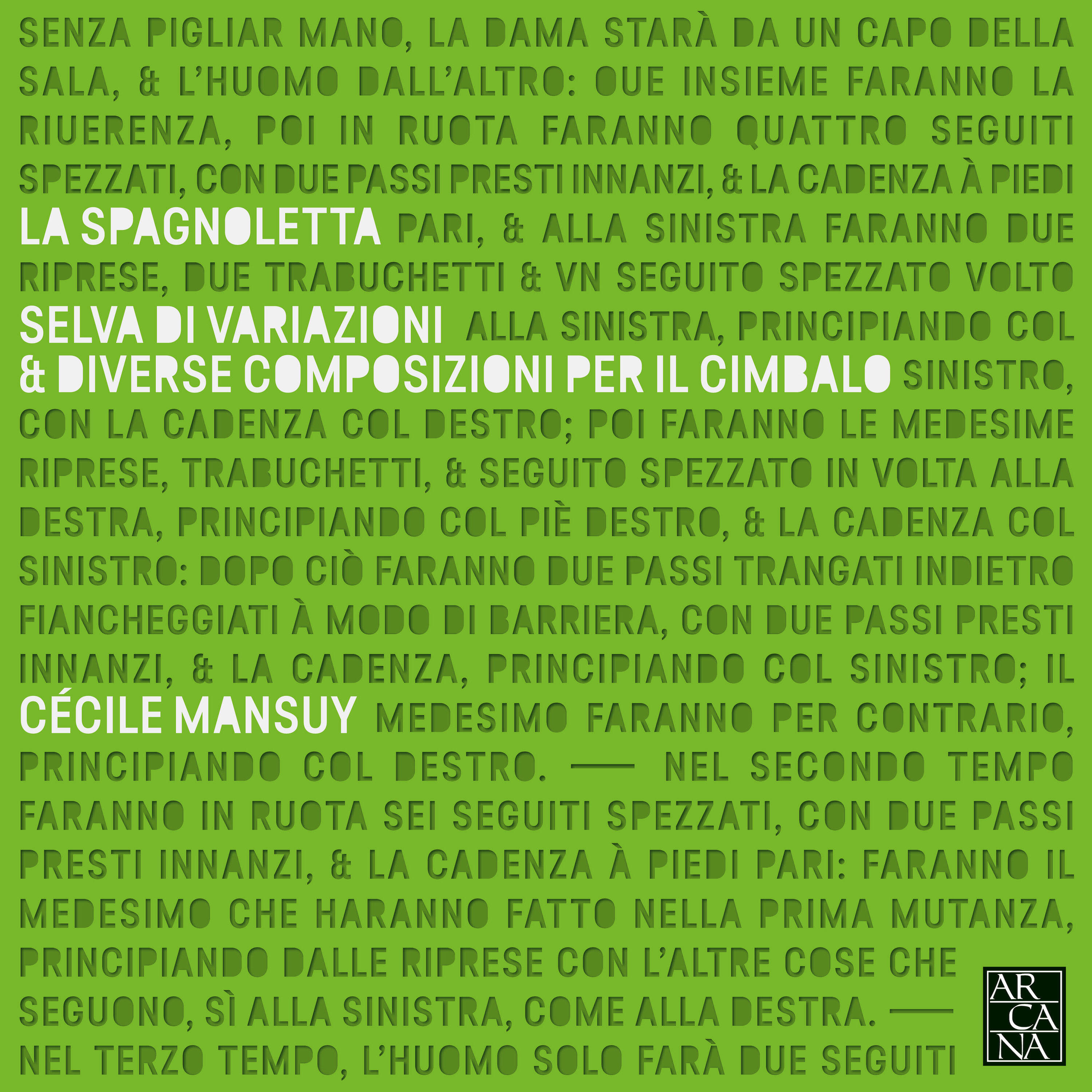 Трек Partite diverse sopra la Spagnioletta: VI. Partita