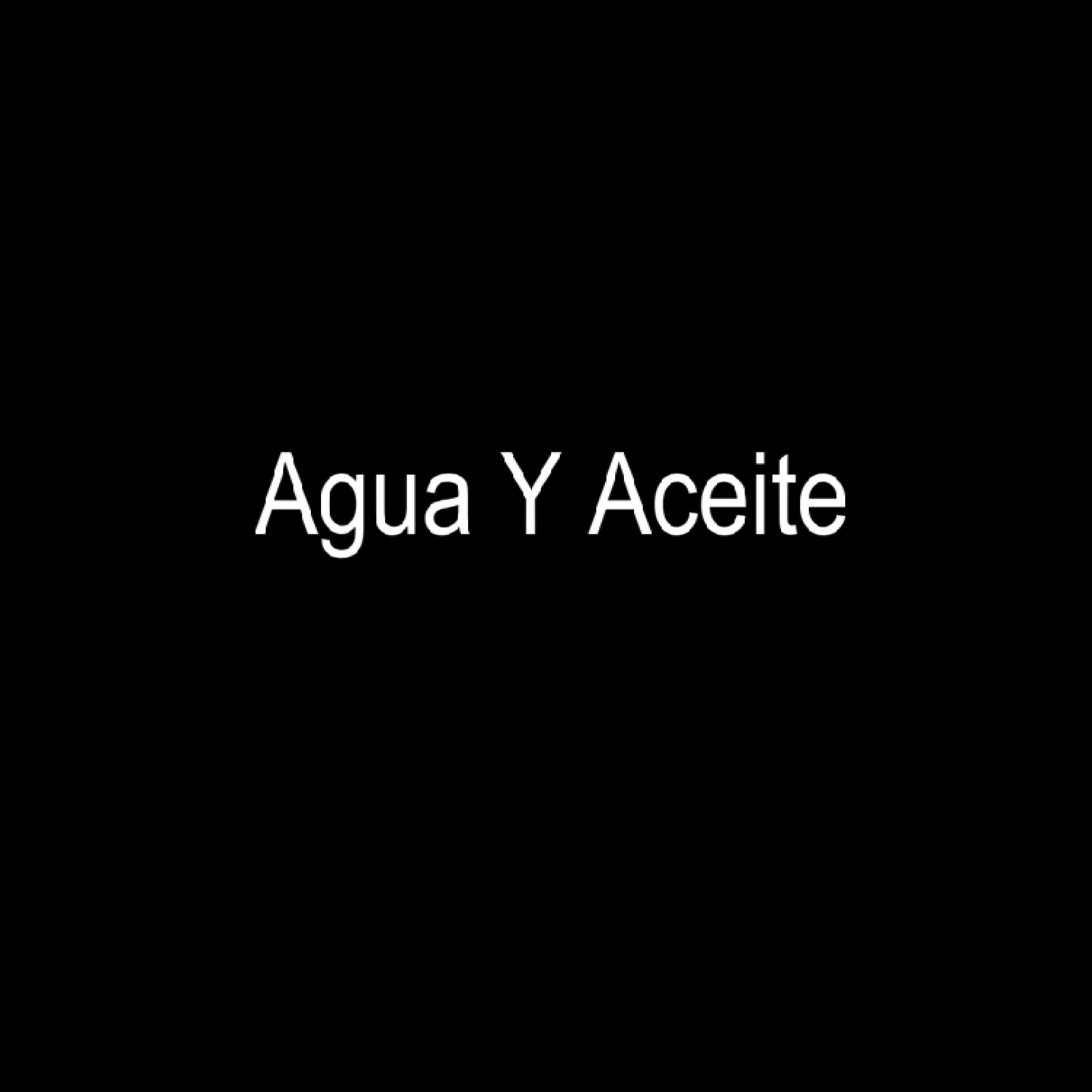 Релиз Agua y Aceite
