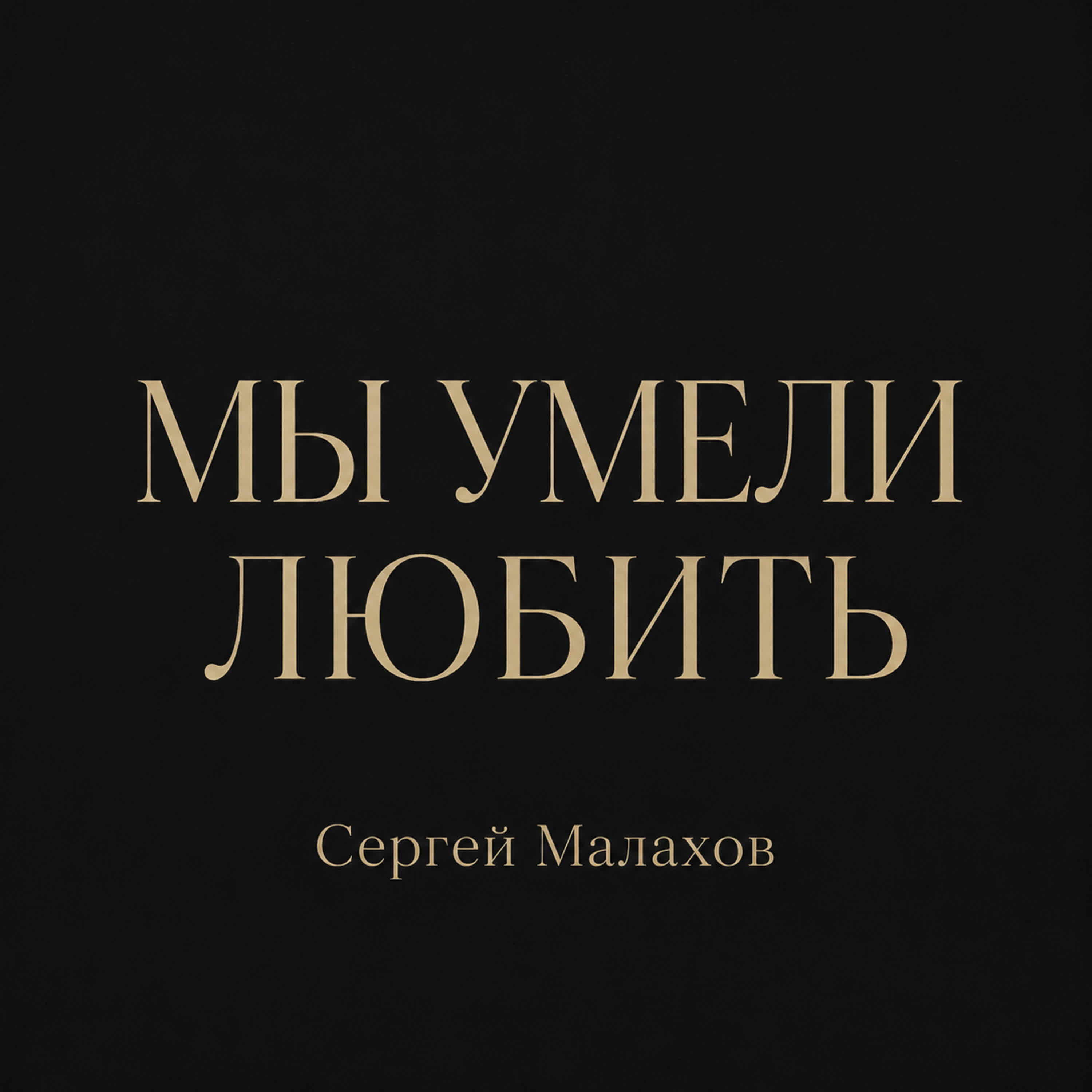 Релиз МЫ УМЕЛИ ЛЮБИТЬ