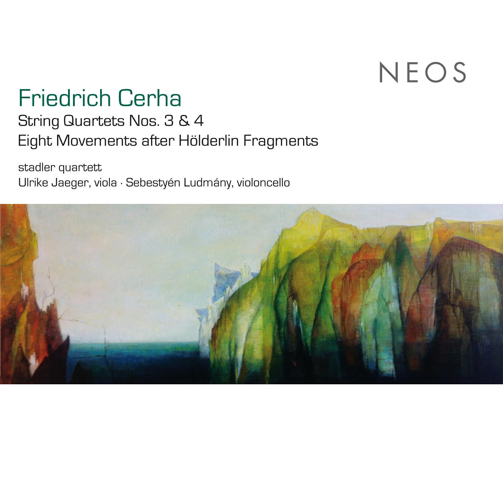 Релиз Cerha: String Quartets Nos. 3 & 4 - 8 Movements after Holderlin Fragments