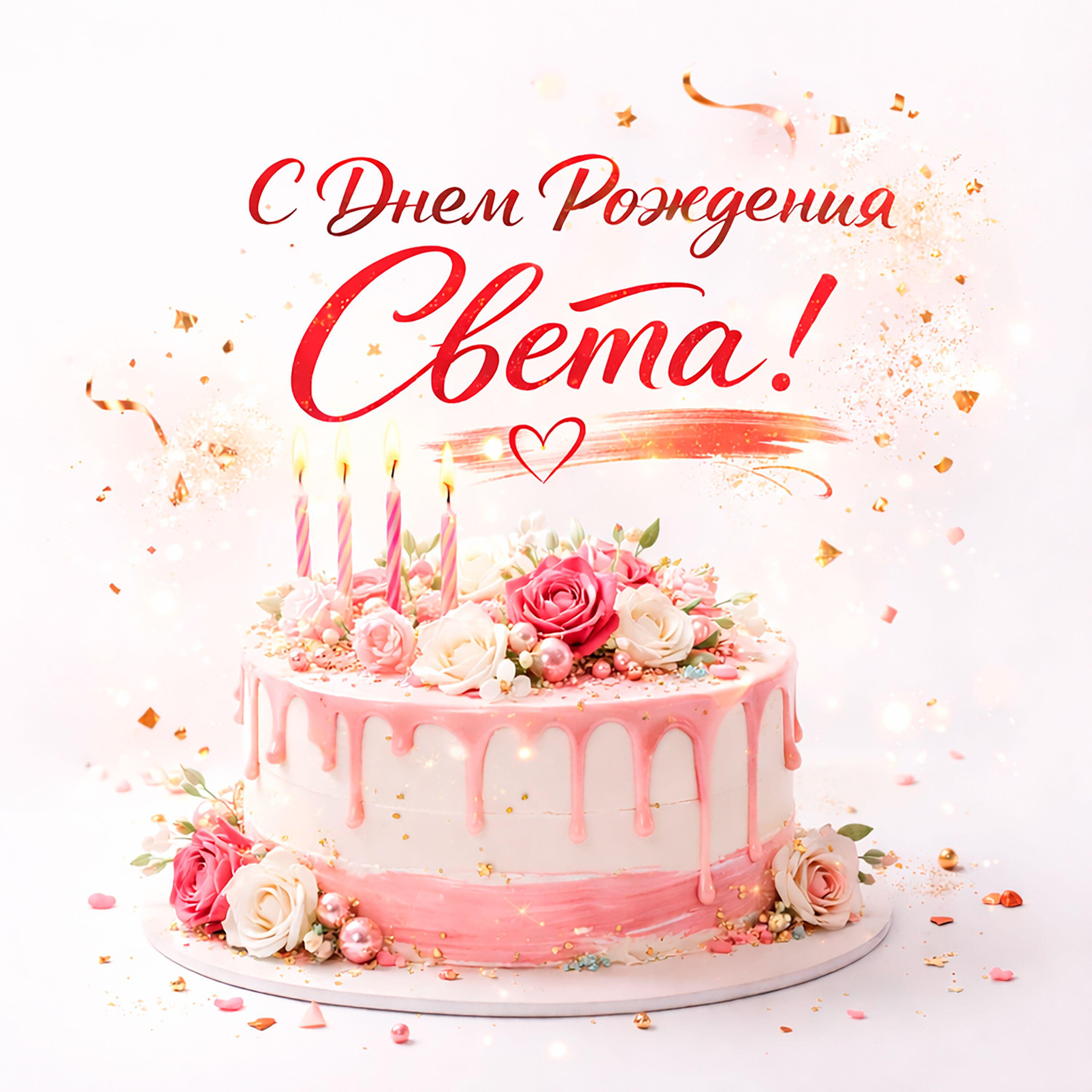 Релиз С днем рождения Света