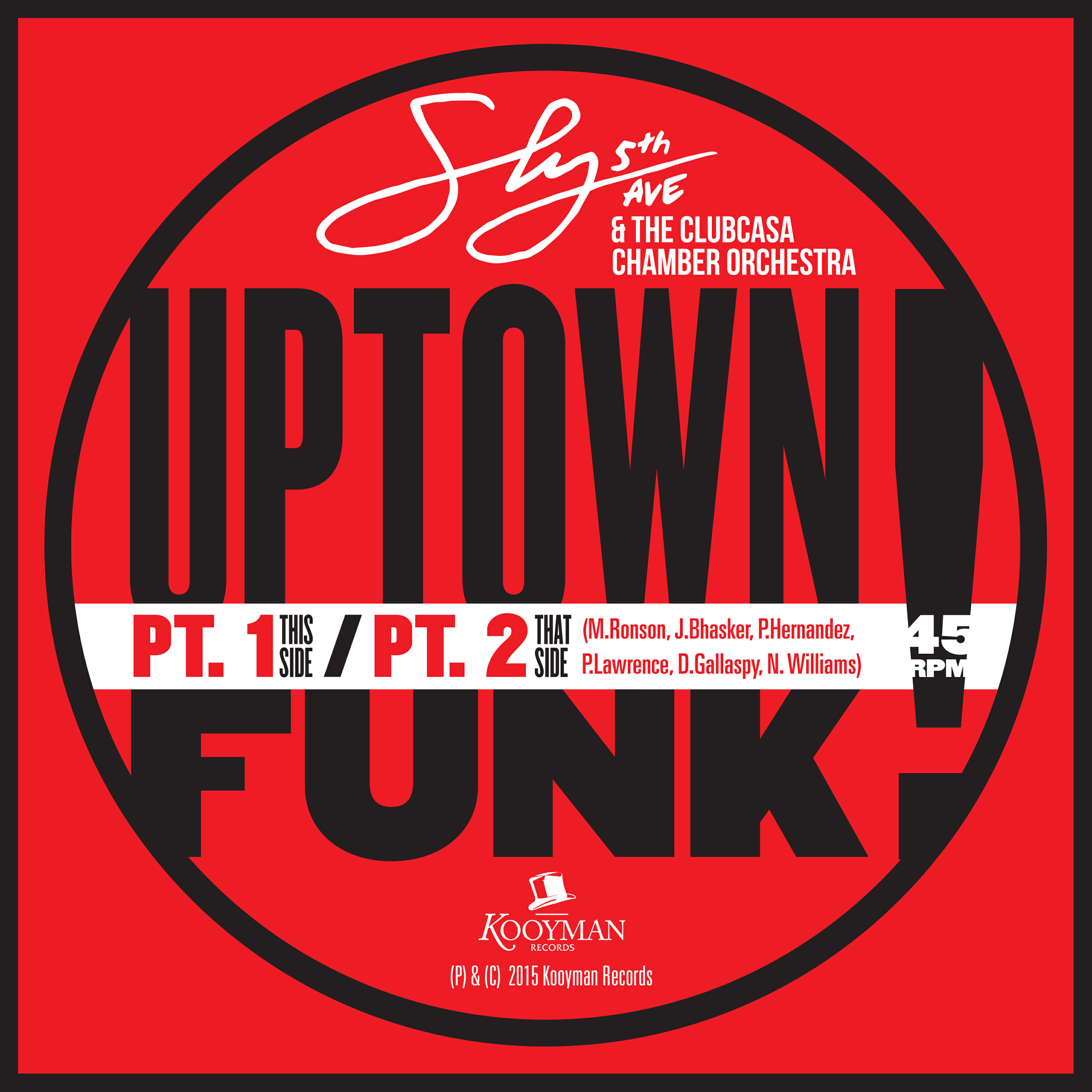 Релиз Uptown Funk