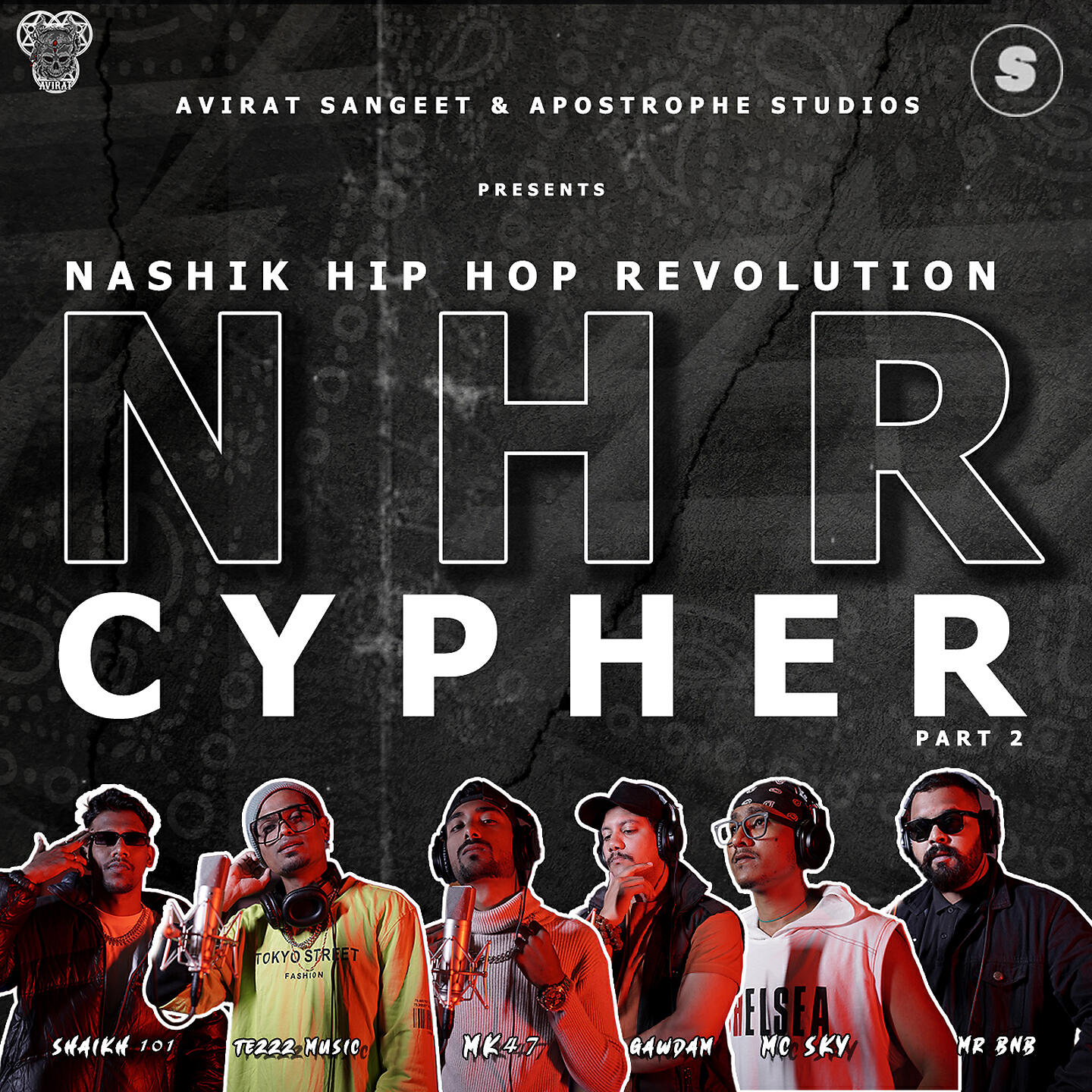 Релиз NHR CYPHER, Pt. 2 - (Nashik Hip Hop Revolution 2022)
