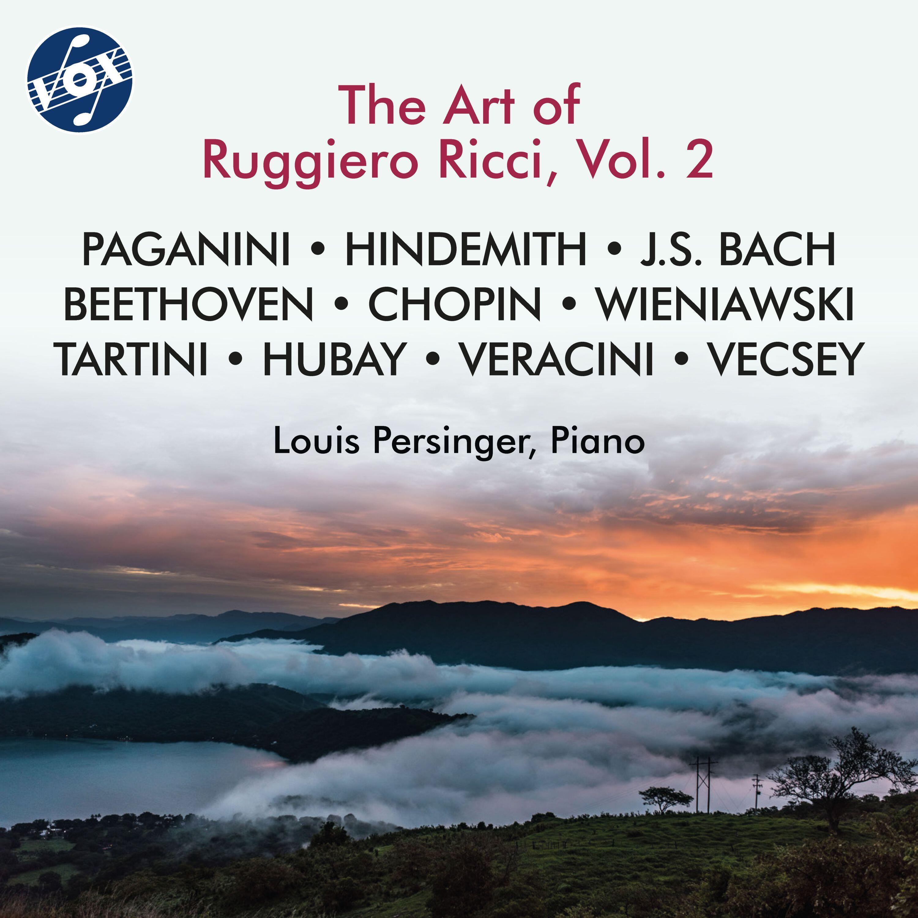 Релиз The Art of Ruggiero Ricci, Vol. 2