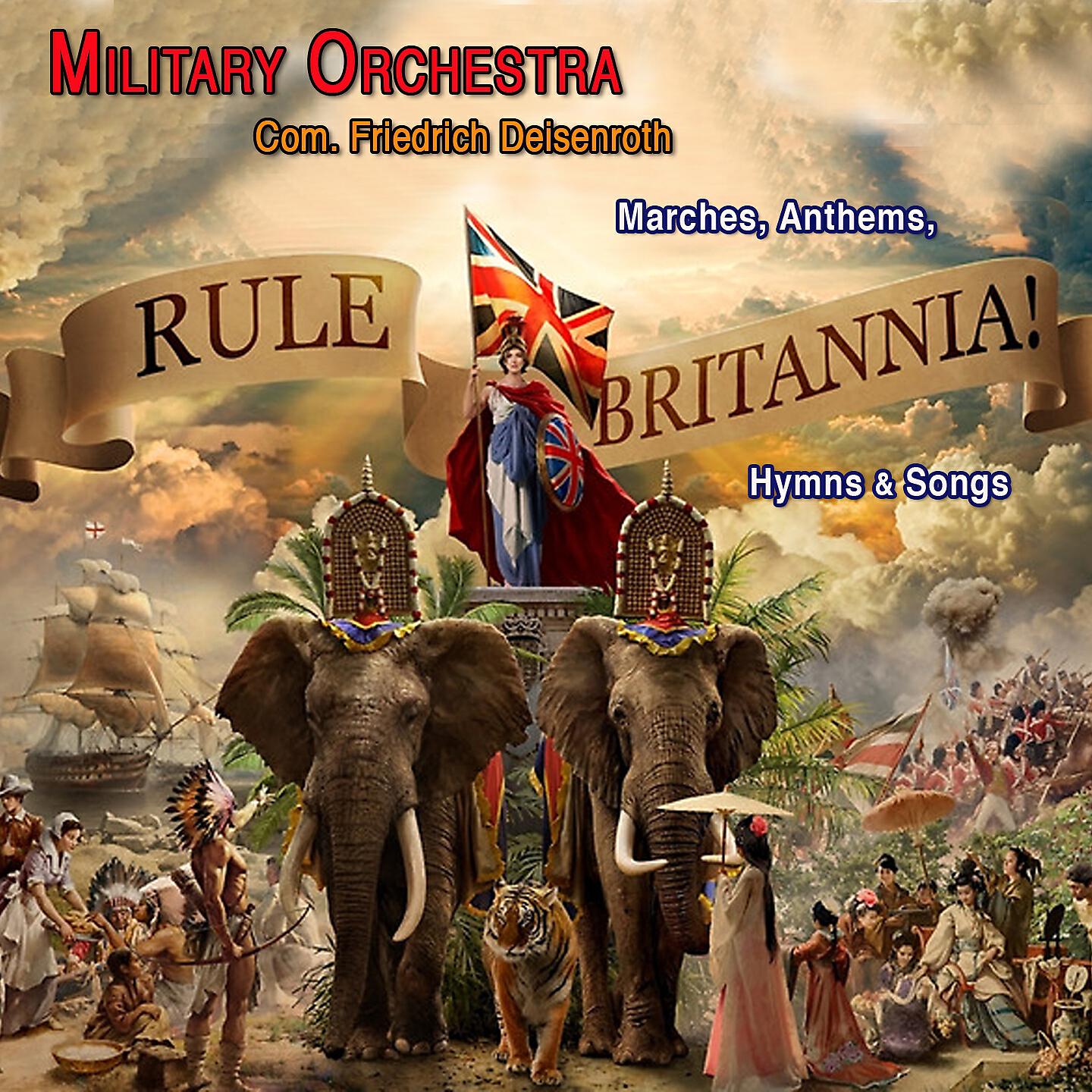 Постер альбома Rule Britania - 15 Marches, Anthems, Hymns and Songs 1961