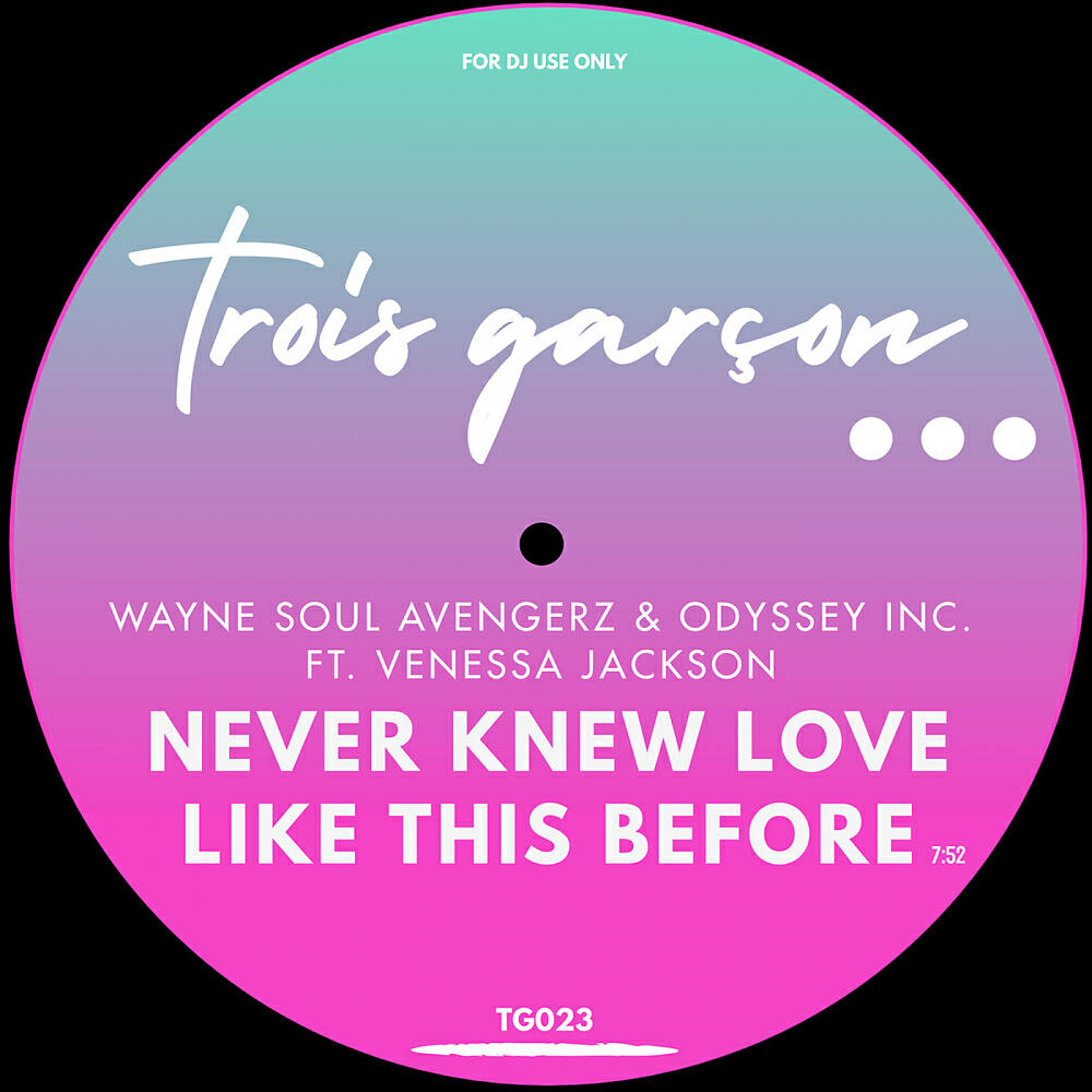 Релиз Never Knew Love Like This Before (Trois Garcon Mix)