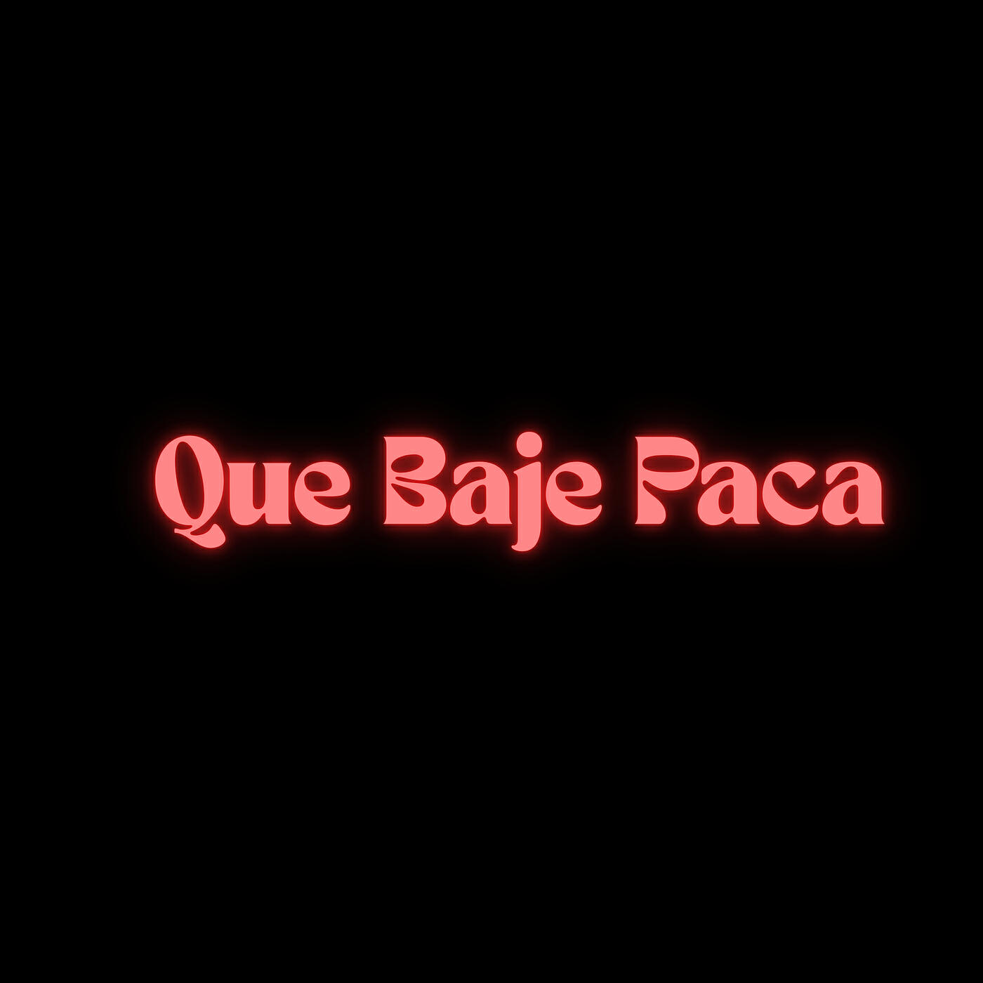 Релиз Que Baje Paca