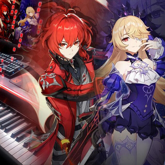 Релиз Silhouettes of the Night Genshin Impact Teyvat Style (Piano Arrangement)