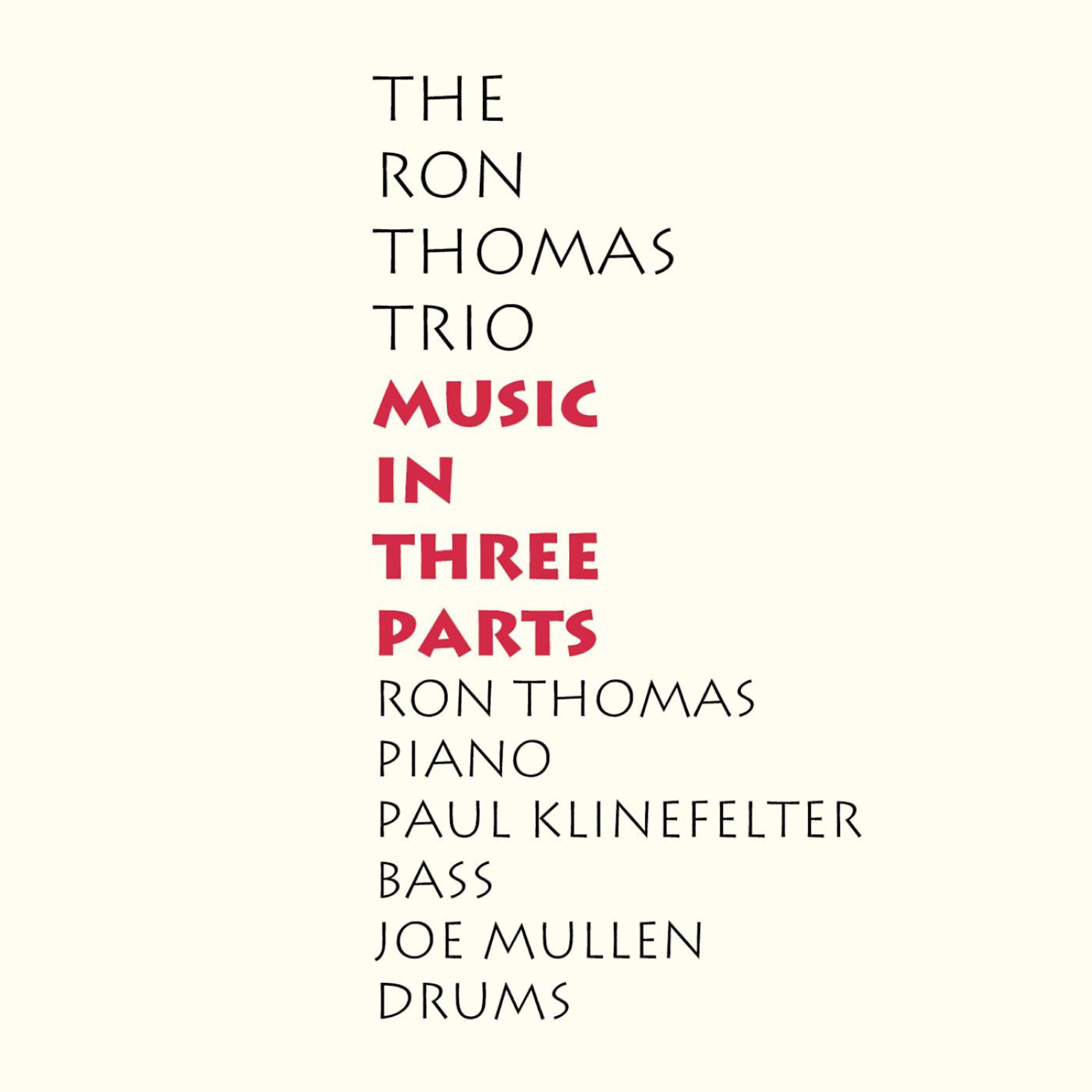 Релиз Music in Three Parts