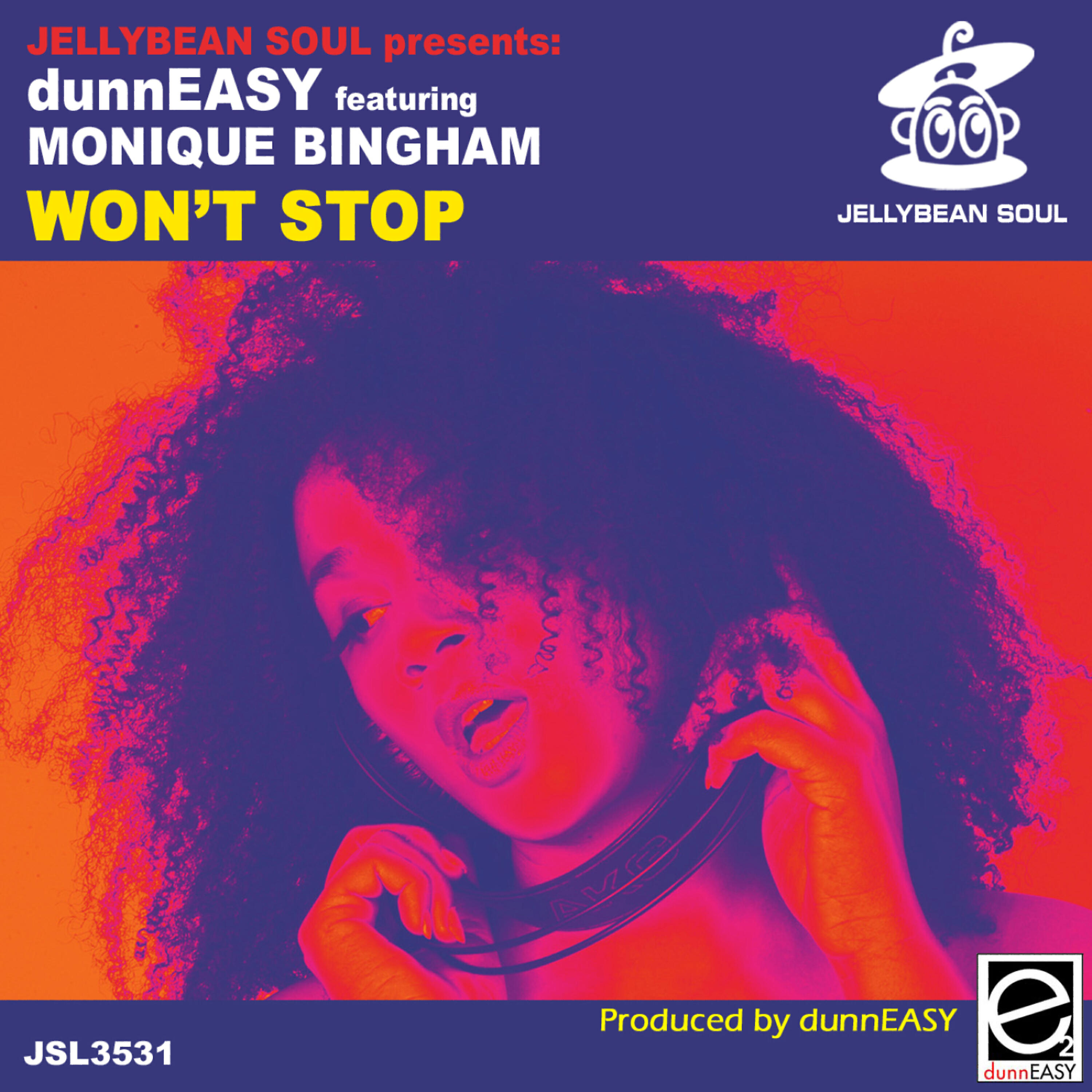 Релиз Won't Stop (feat. Monique Bingham)