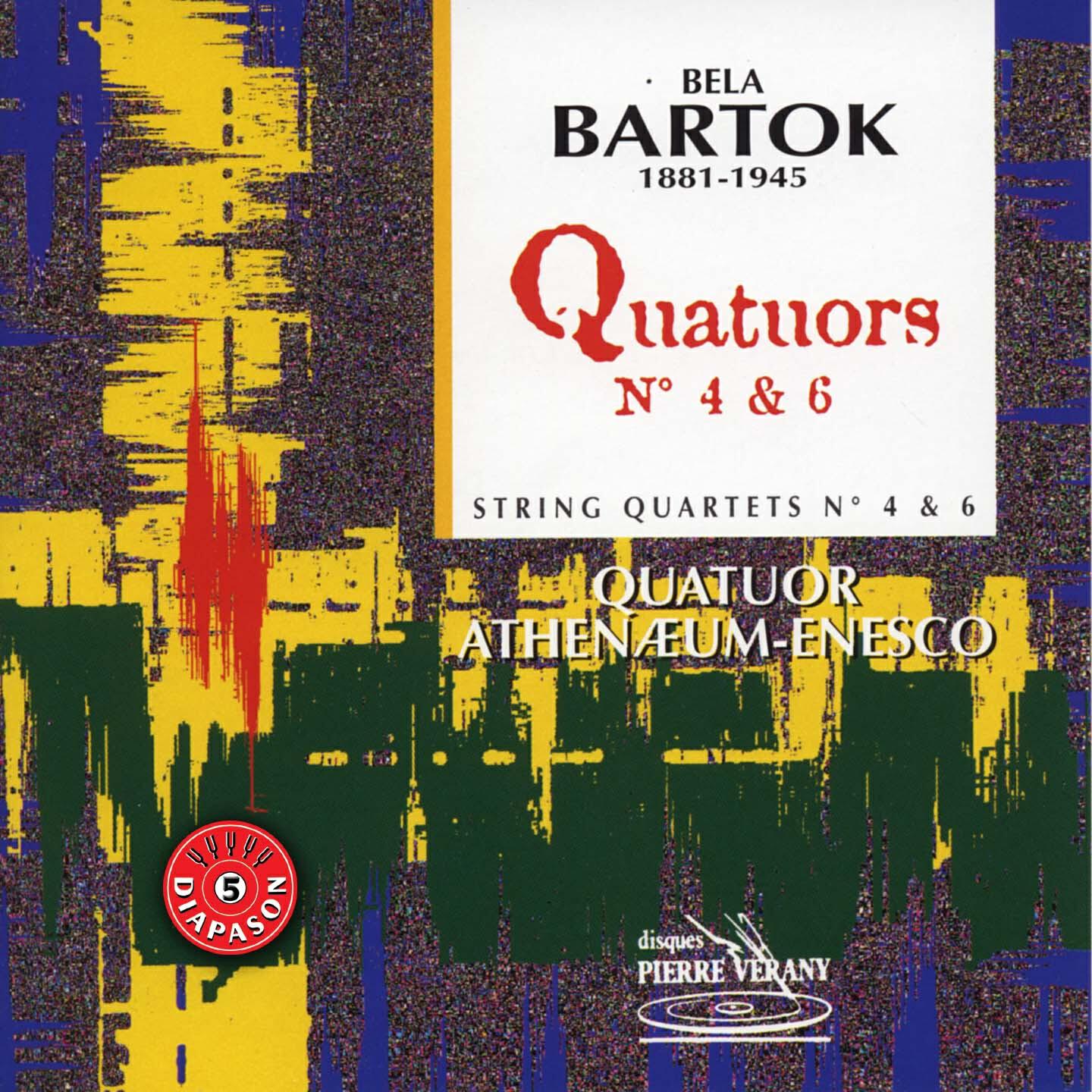Релиз Bartok : Quatuors No.4 & 6