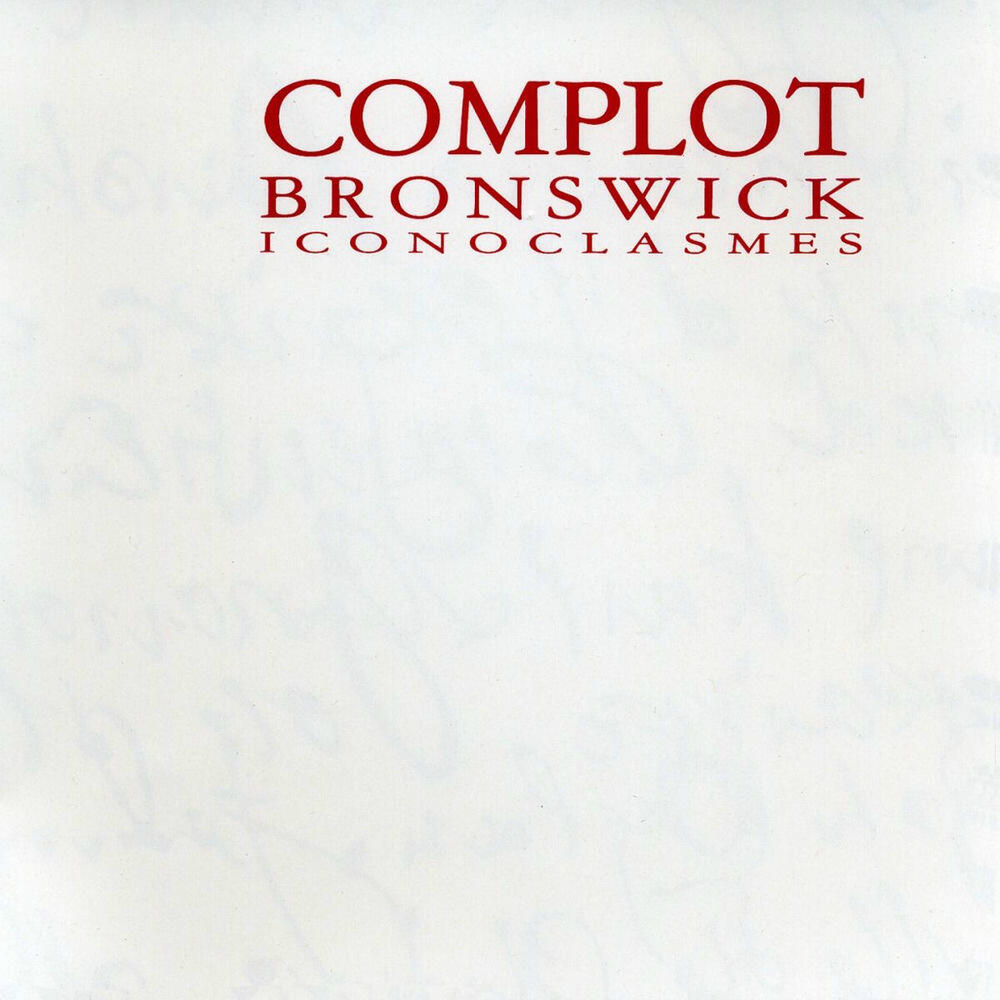 Релиз Iconoclasmes