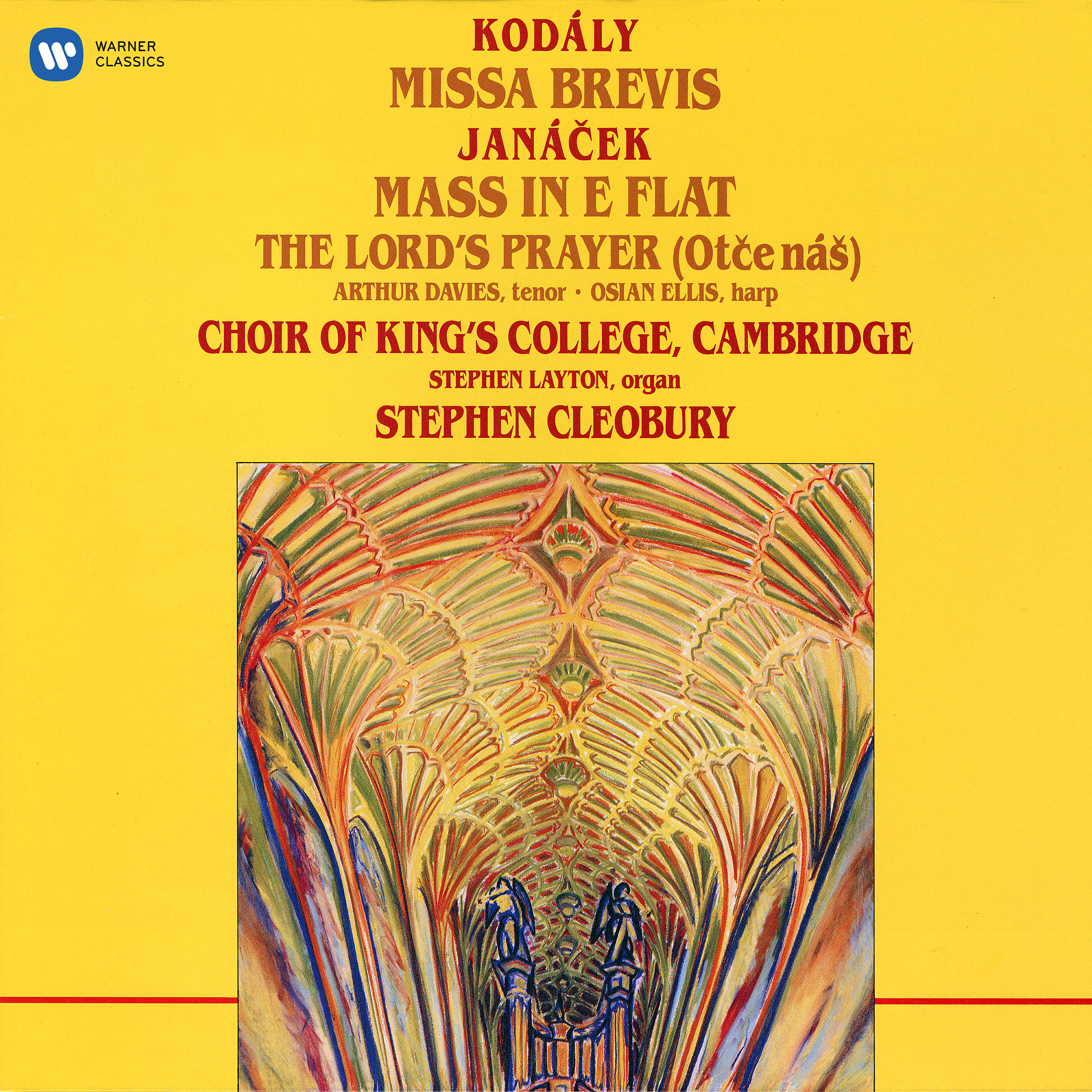 Релиз Kodály: Missa brevis - Janáček: Mass in E-Flat & The Lord's Prayer