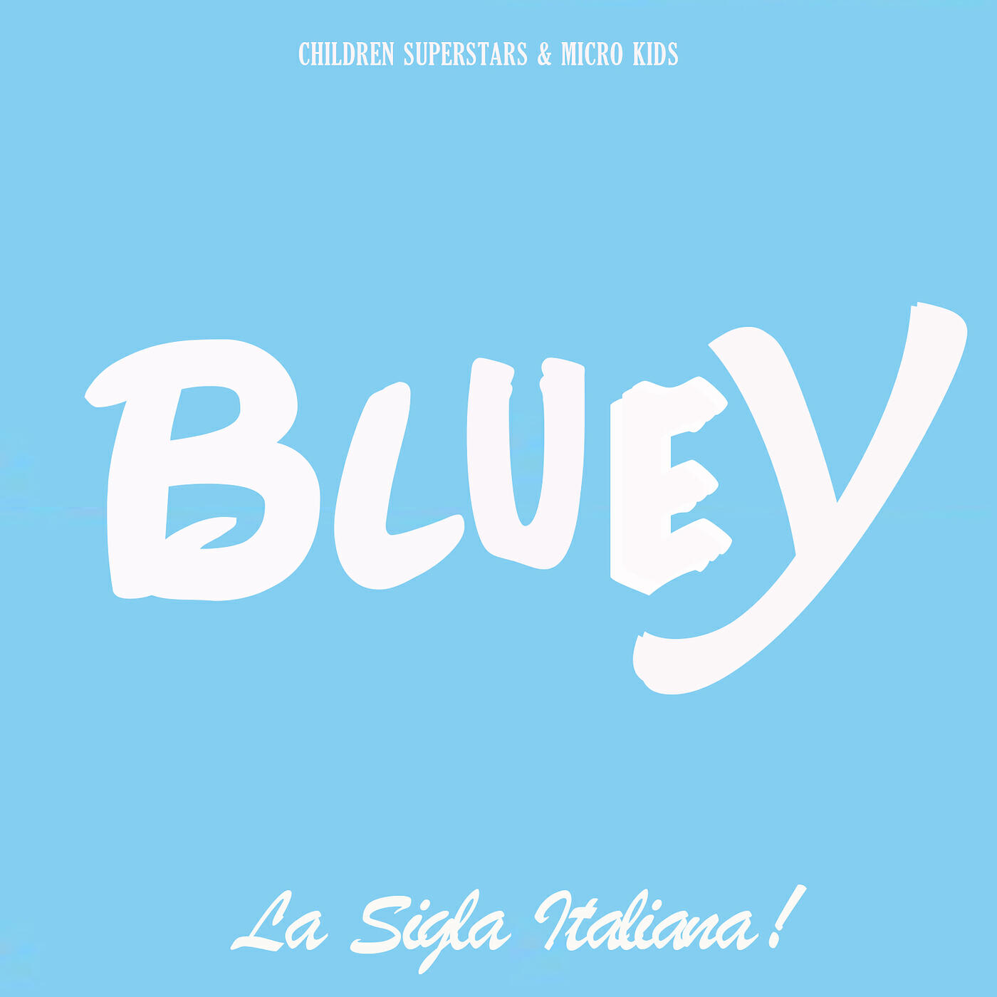 Релиз Bluey: La sigla italiana!